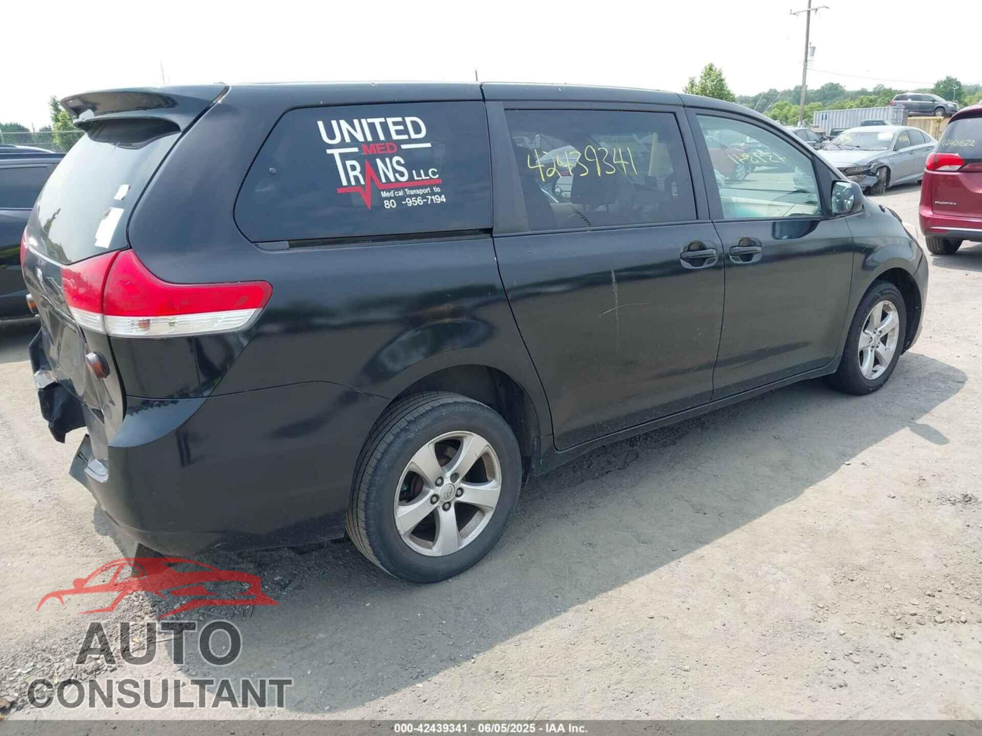 TOYOTA SIENNA 2014 - 5TDZK3DCXES450220