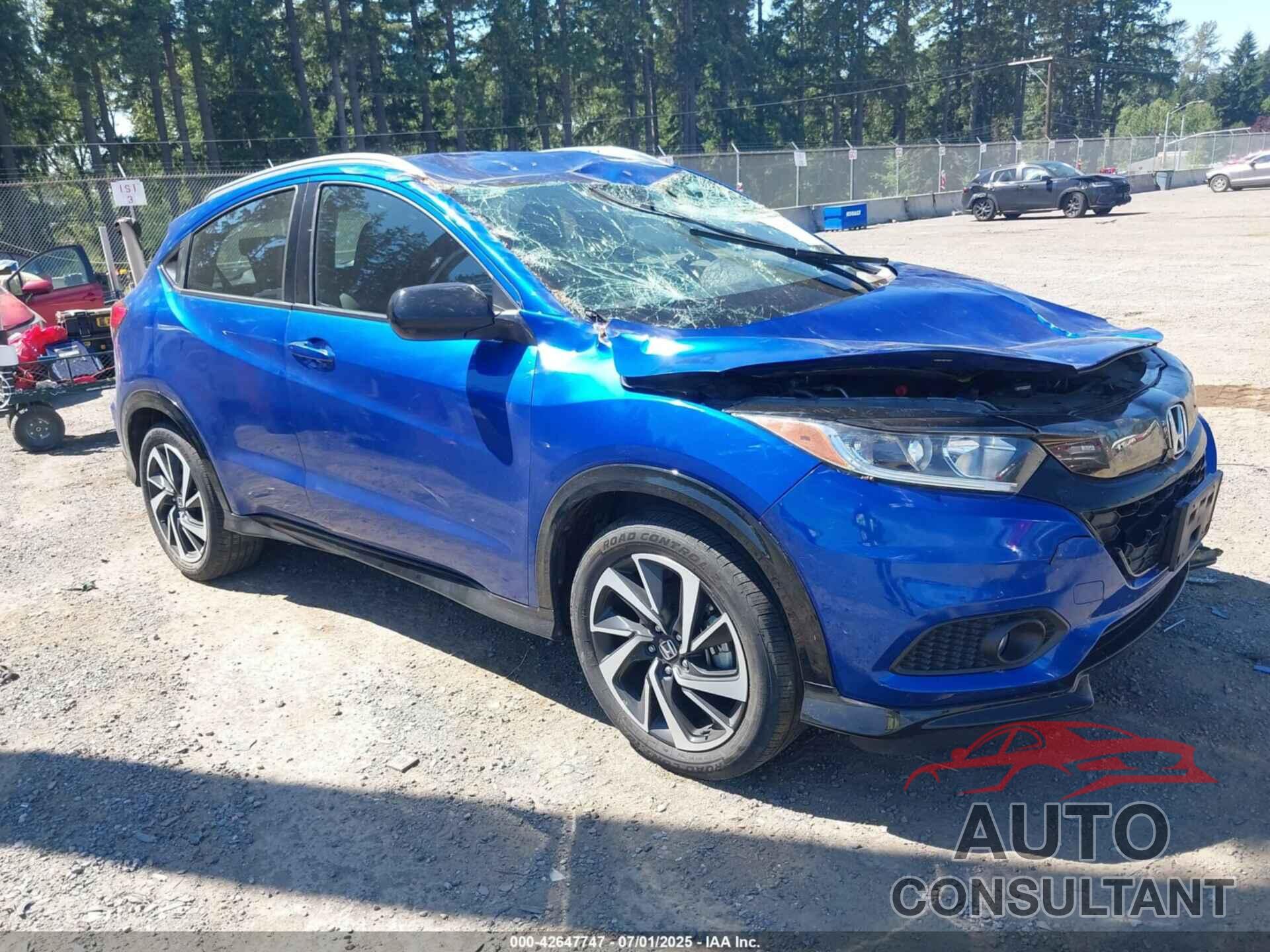 HONDA HR-V 2019 - 3CZRU6H15KG700343