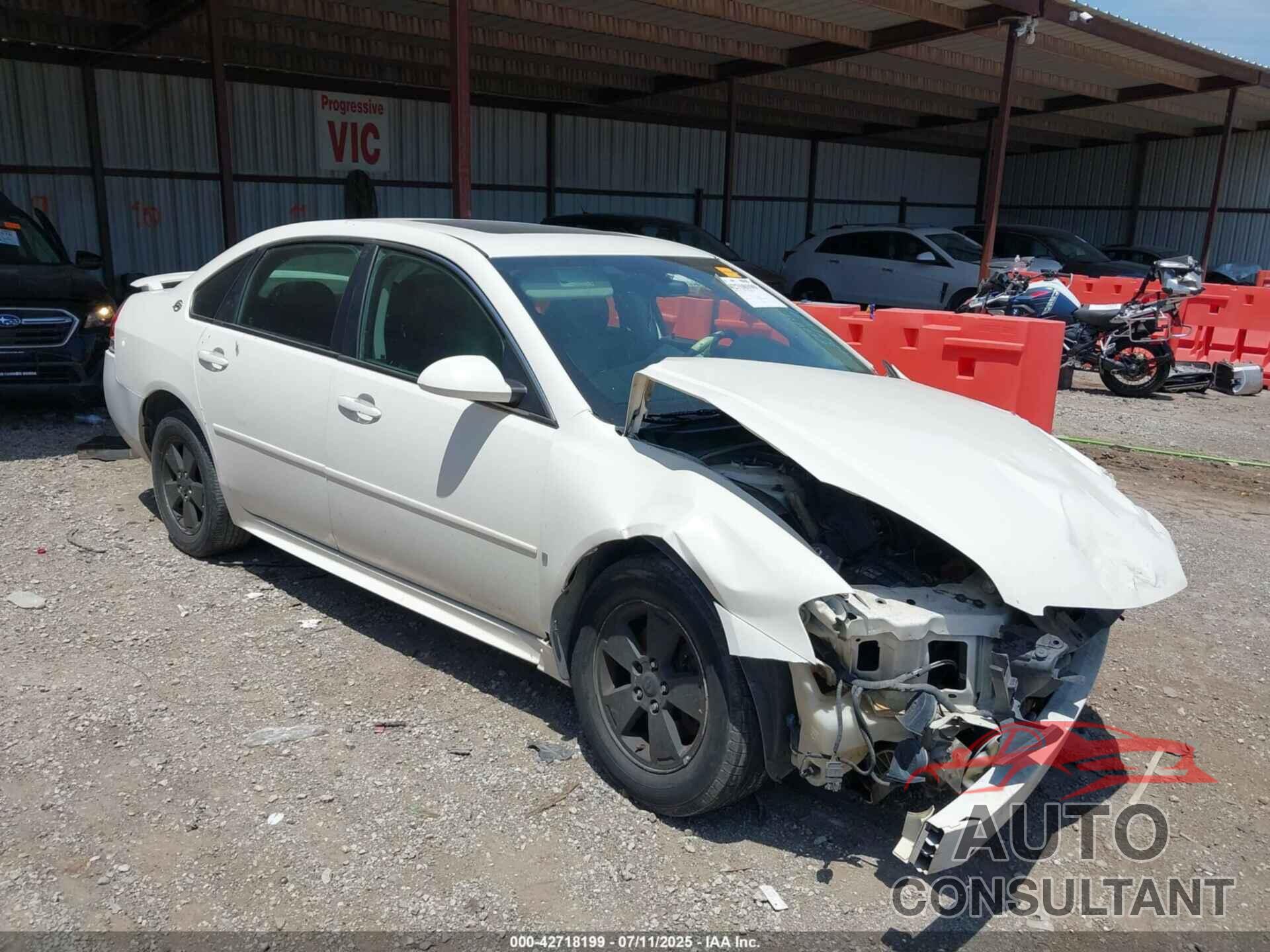 CHEVROLET IMPALA 2009 - 2G1WT57K591209377