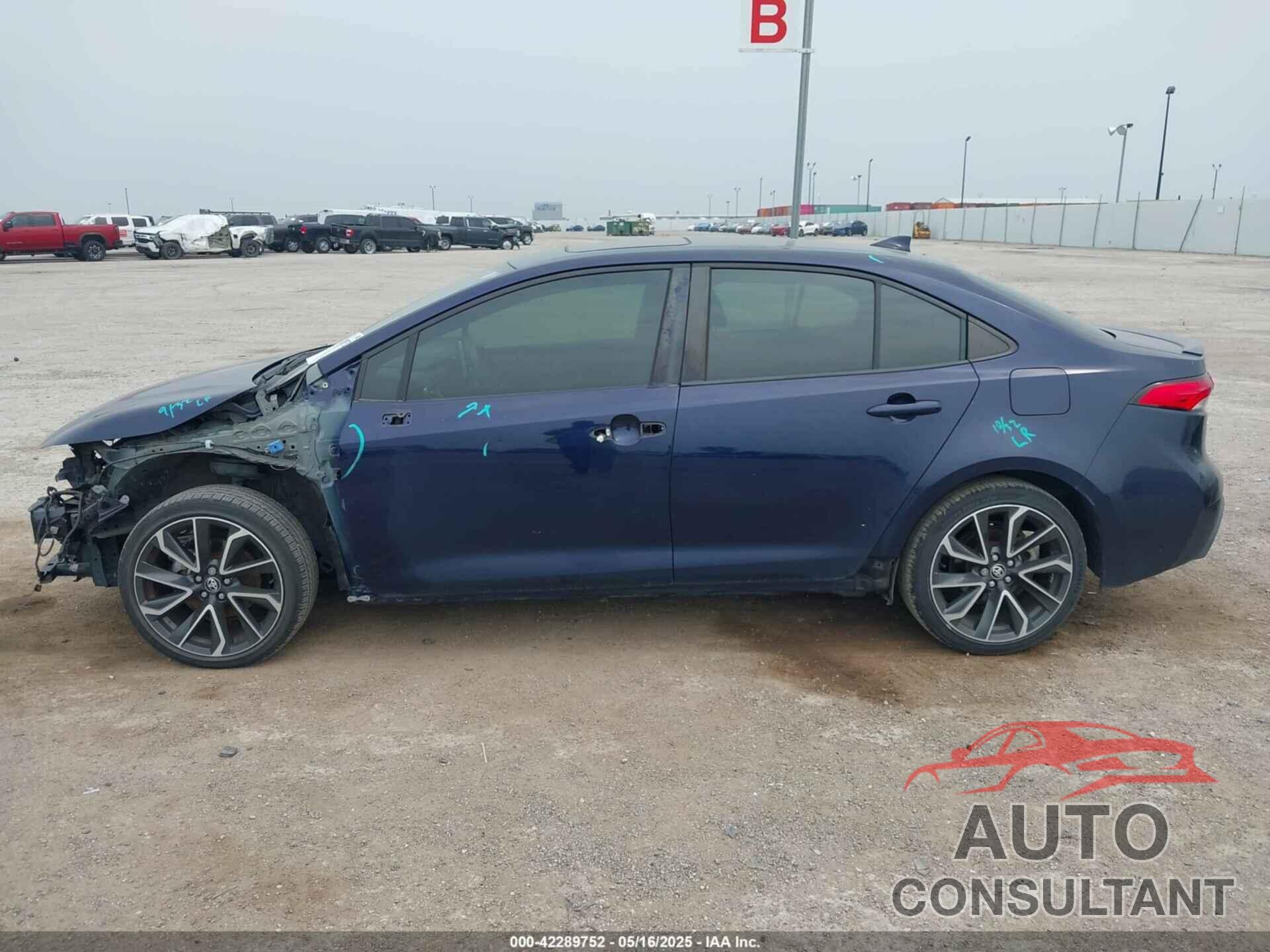TOYOTA COROLLA 2020 - JTDP4RCE1LJ007696
