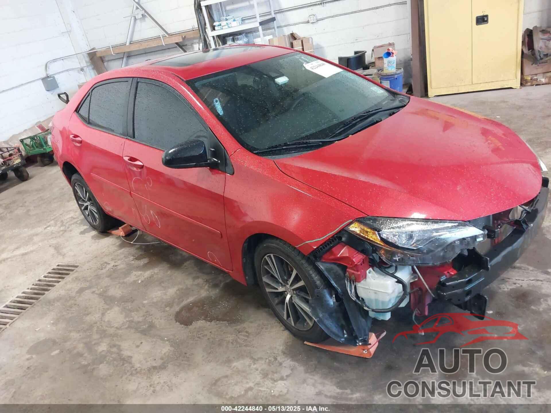 TOYOTA COROLLA 2017 - 2T1BURHE3HC768820