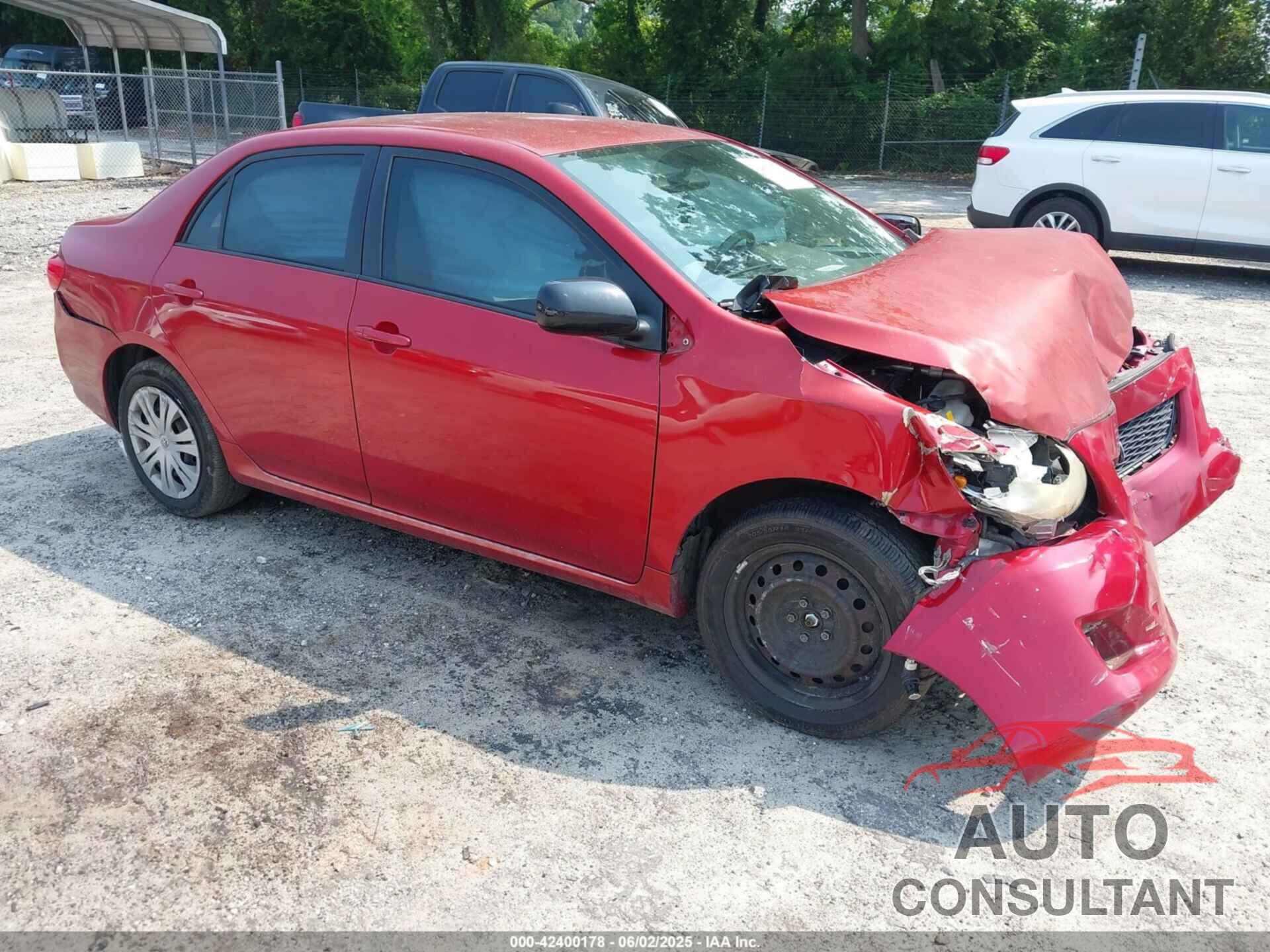 TOYOTA COROLLA 2009 - JTDBL40E699049053