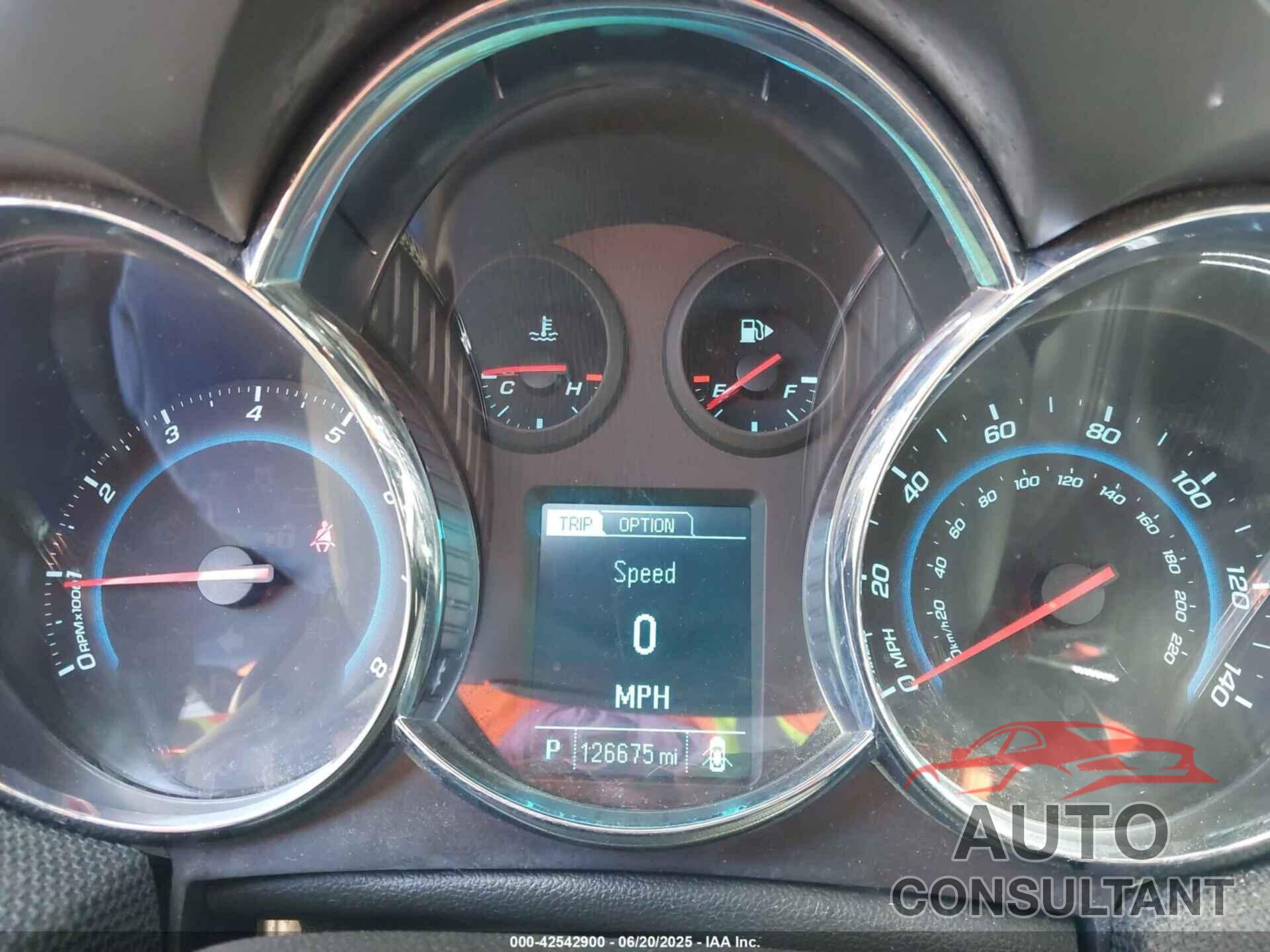 CHEVROLET CRUZE 2015 - 1G1PG5SB6F7116916