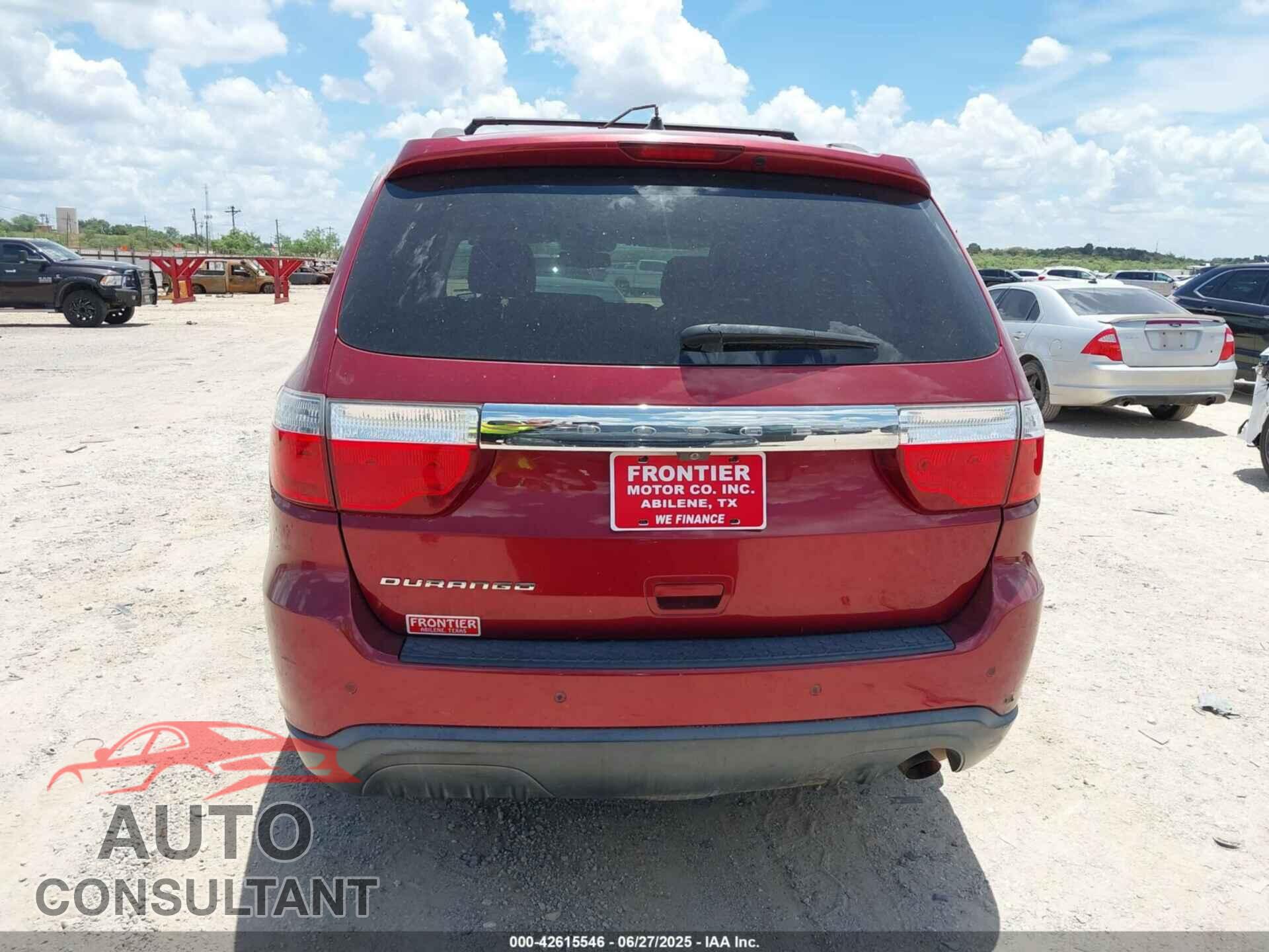 DODGE DURANGO 2013 - 1C4RDHAG6DC683865
