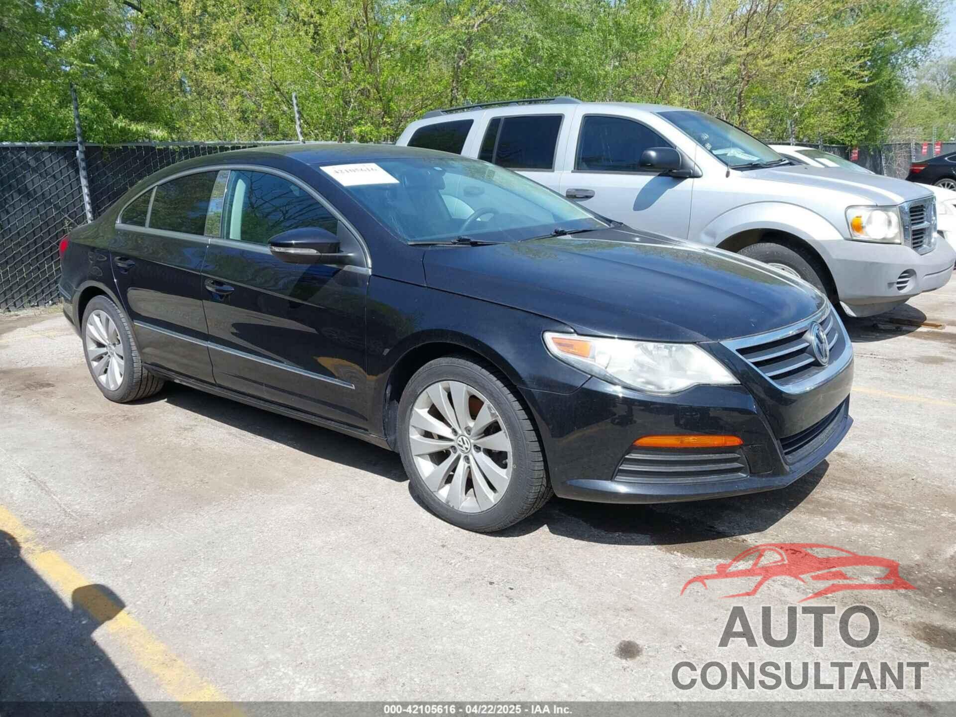 VOLKSWAGEN CC 2012 - WVWMP7ANXCE507124