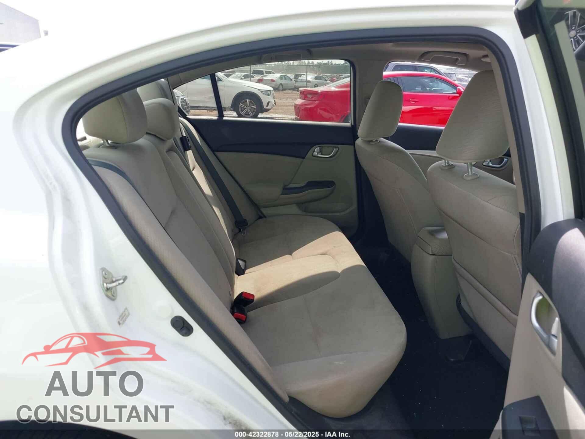 HONDA CIVIC 2013 - 19XFB2F85DE003227