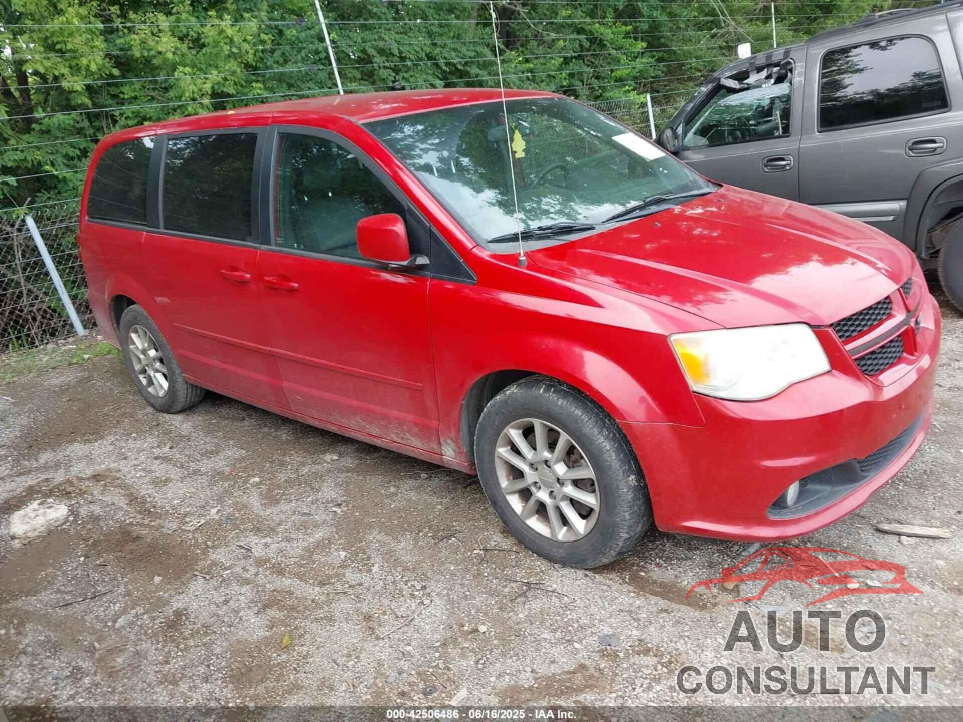 DODGE GRAND CARAVAN 2012 - 2C4RDGEG8CR329873