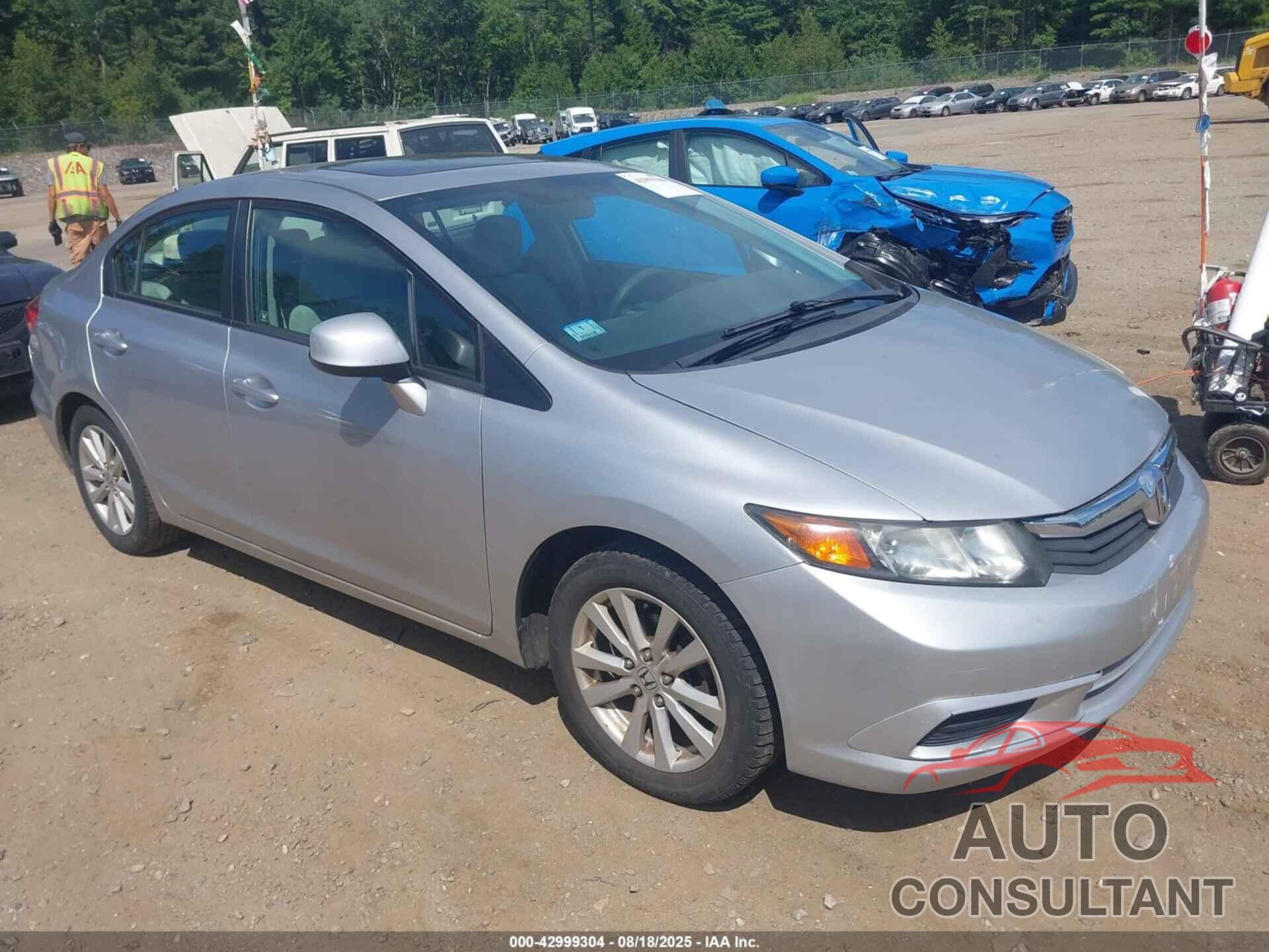 HONDA CIVIC 2012 - 19XFB2F89CE103104