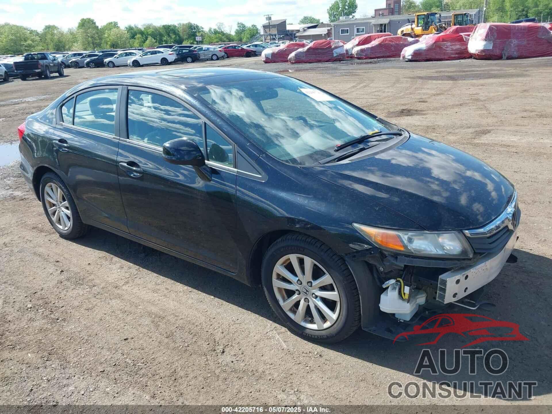 HONDA CIVIC 2012 - 19XFB2F86CE354176
