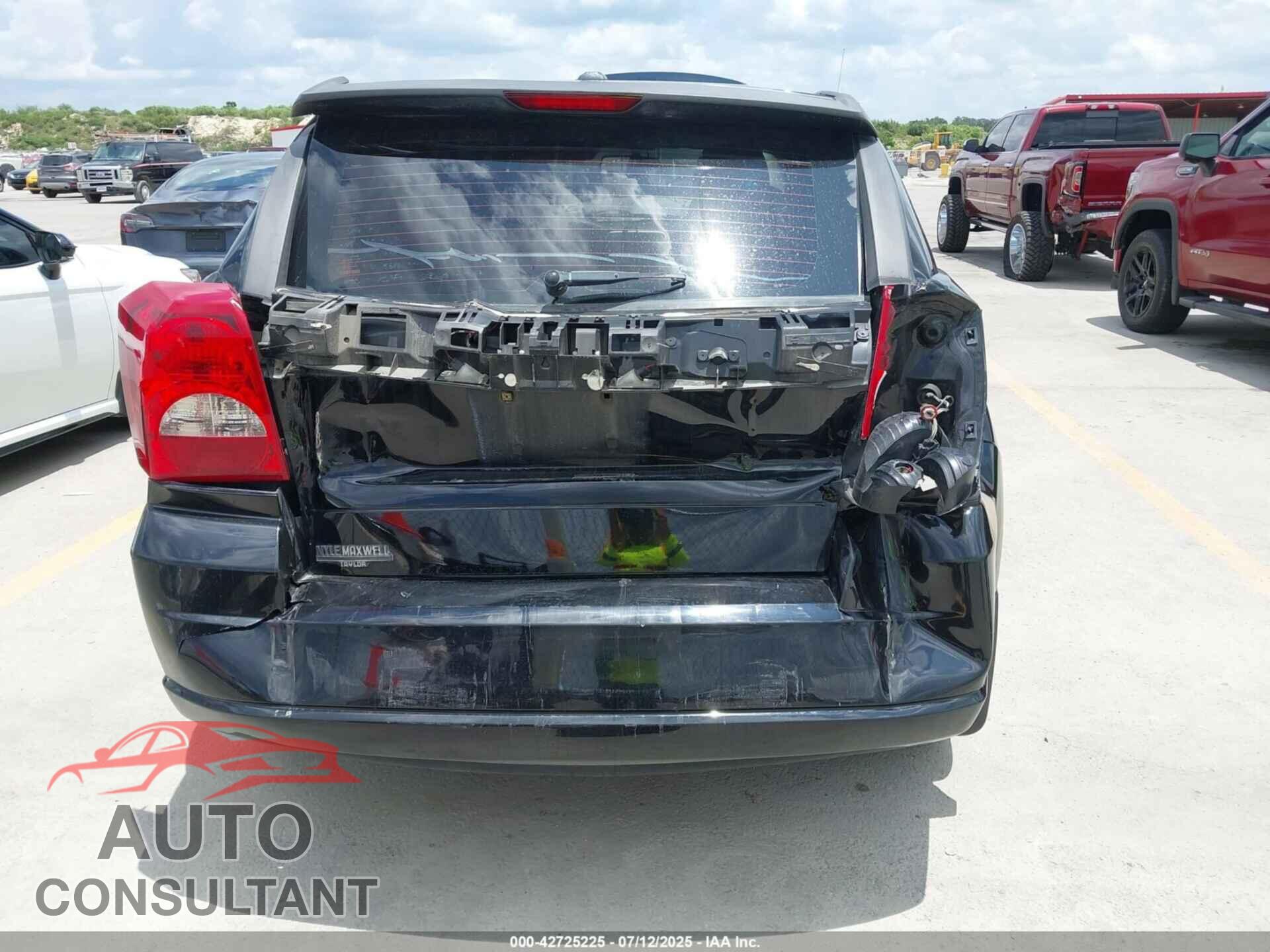 DODGE CALIBER 2012 - 1C3CDWDA4CD510537