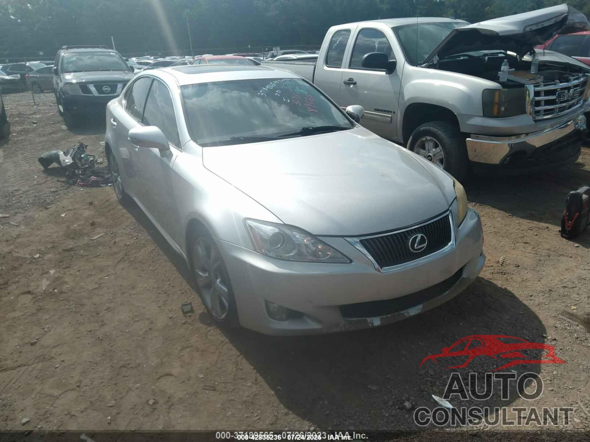 LEXUS IS 250 2009 - JTHBK262195090362