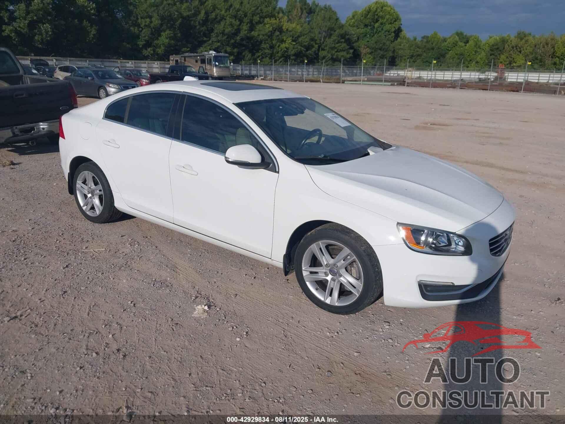 VOLVO S60 2014 - YV1612FS3E2296777