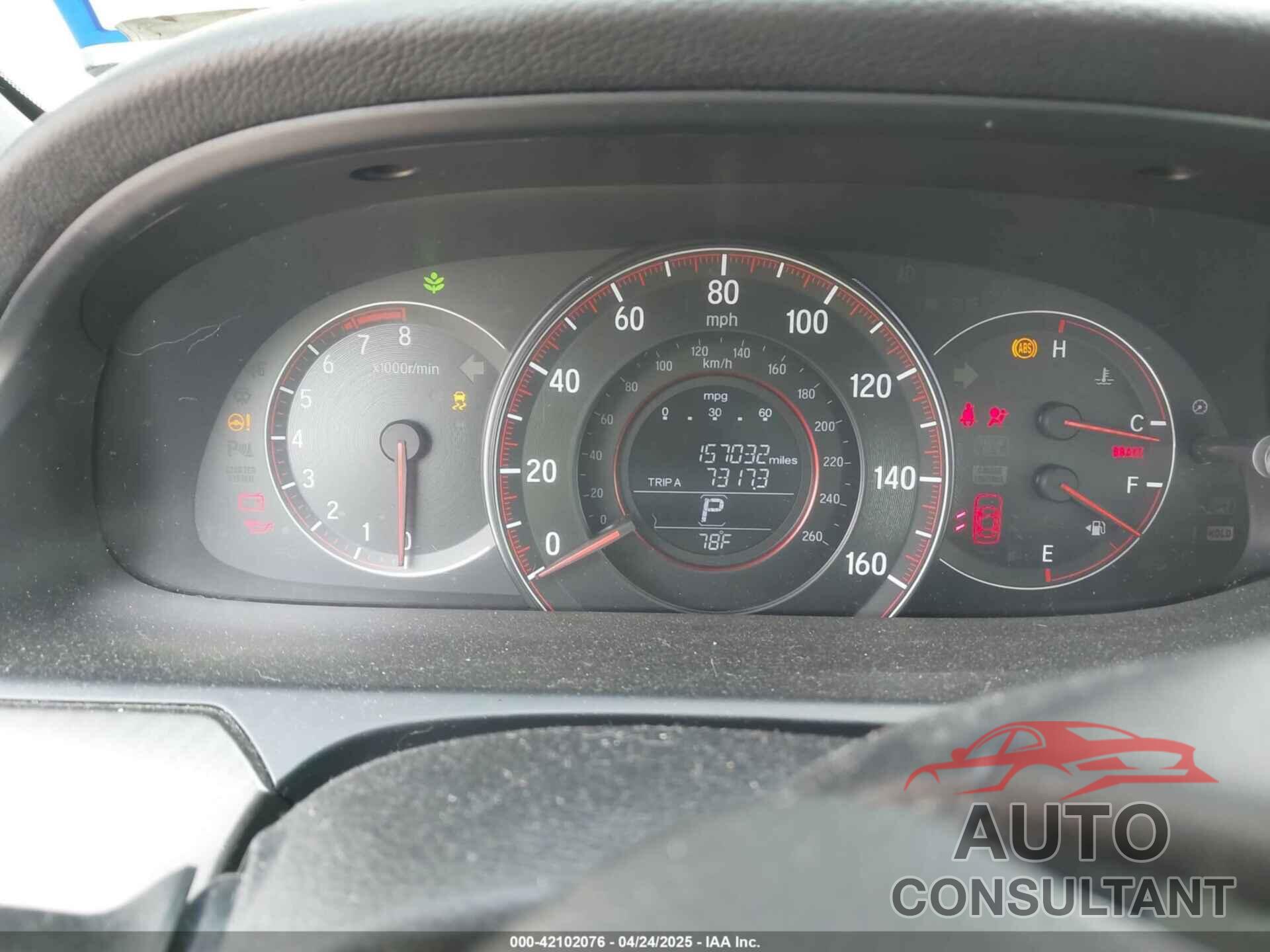 HONDA ACCORD 2017 - 1HGCR2F19HA203247