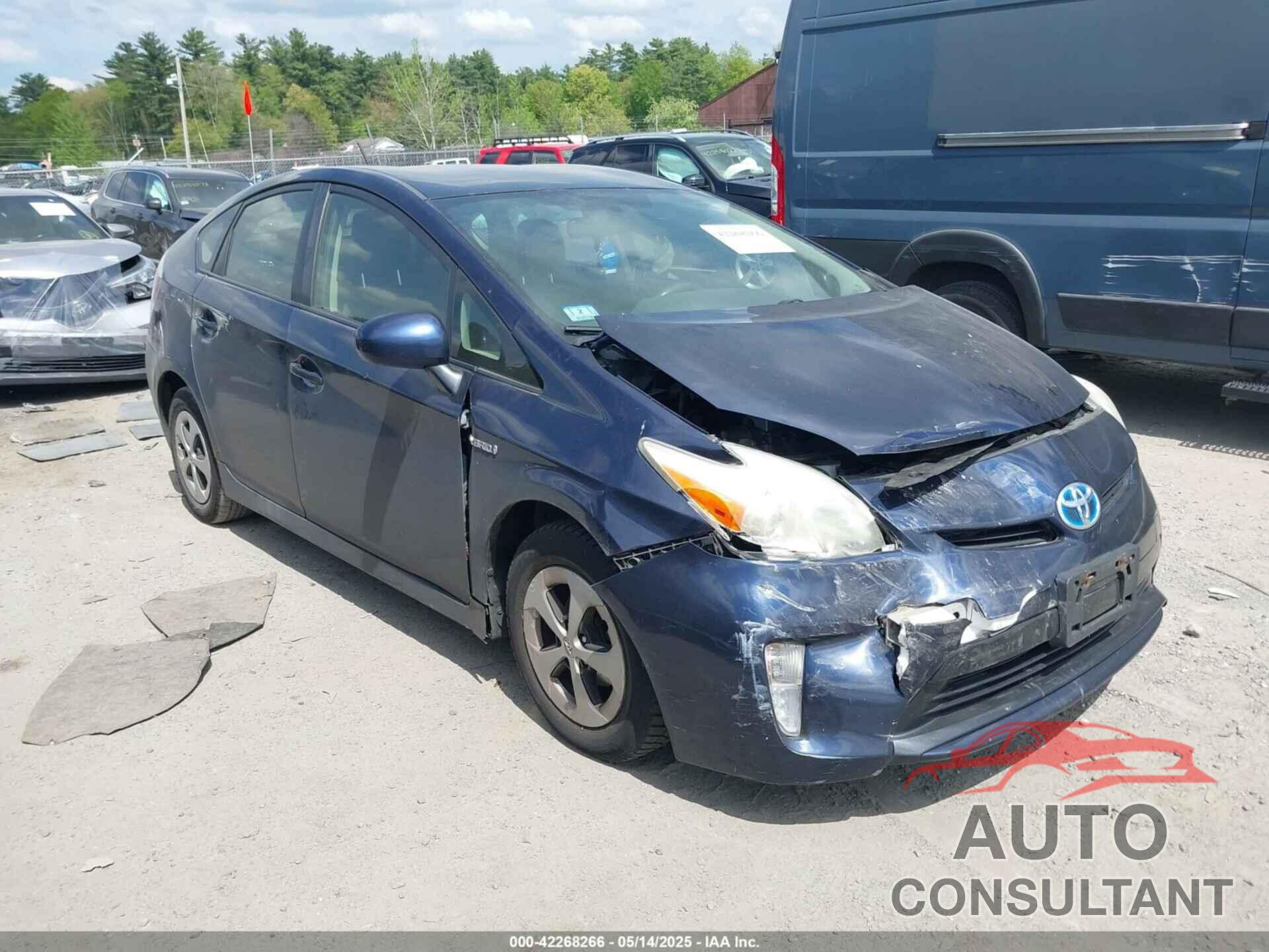 TOYOTA PRIUS 2012 - JTDKN3DU3C0336870