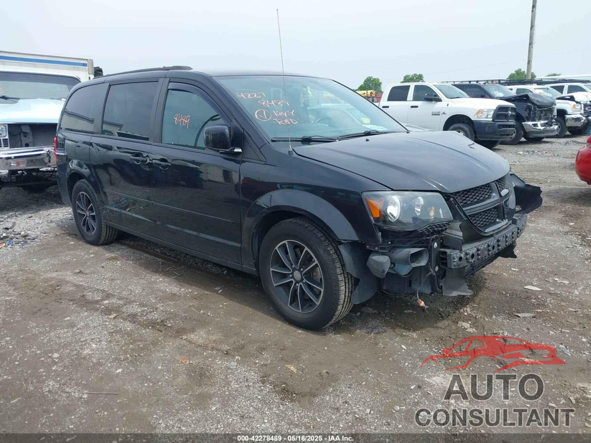 DODGE GRAND CARAVAN 2017 - 2C4RDGEG2HR681113