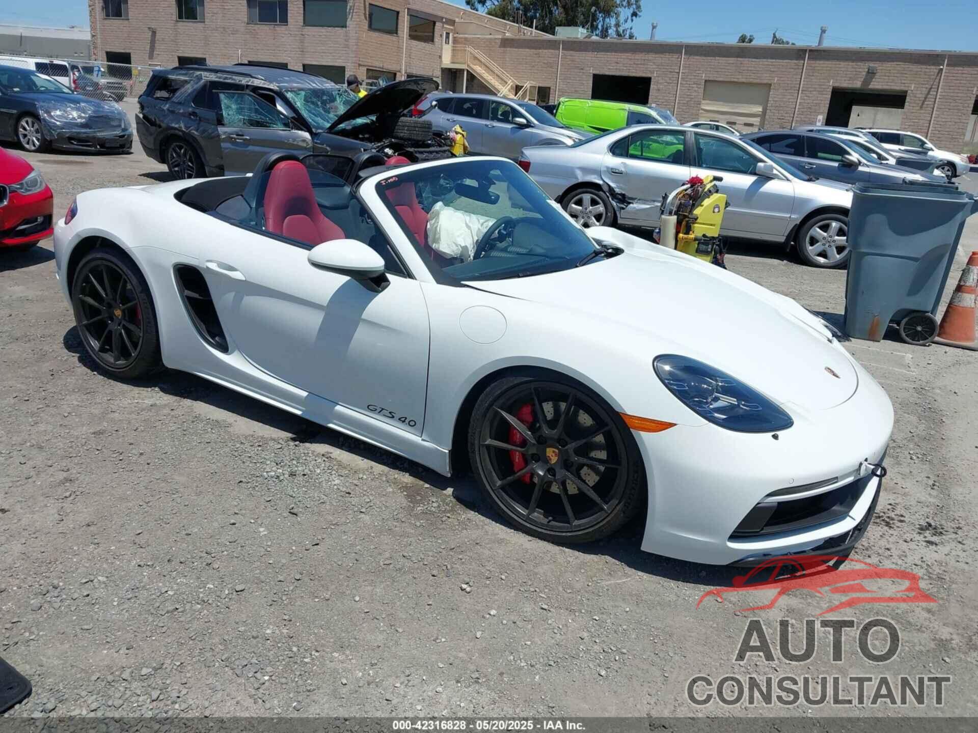 PORSCHE 718 BOXSTER 2024 - WP0CD2A86RK228619