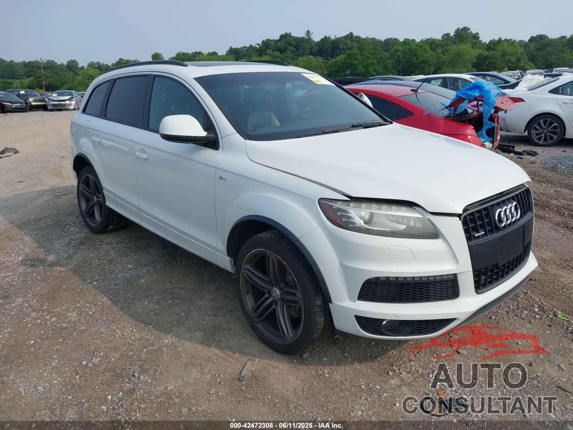 AUDI Q7 2013 - WA1WMAFE6DD008989