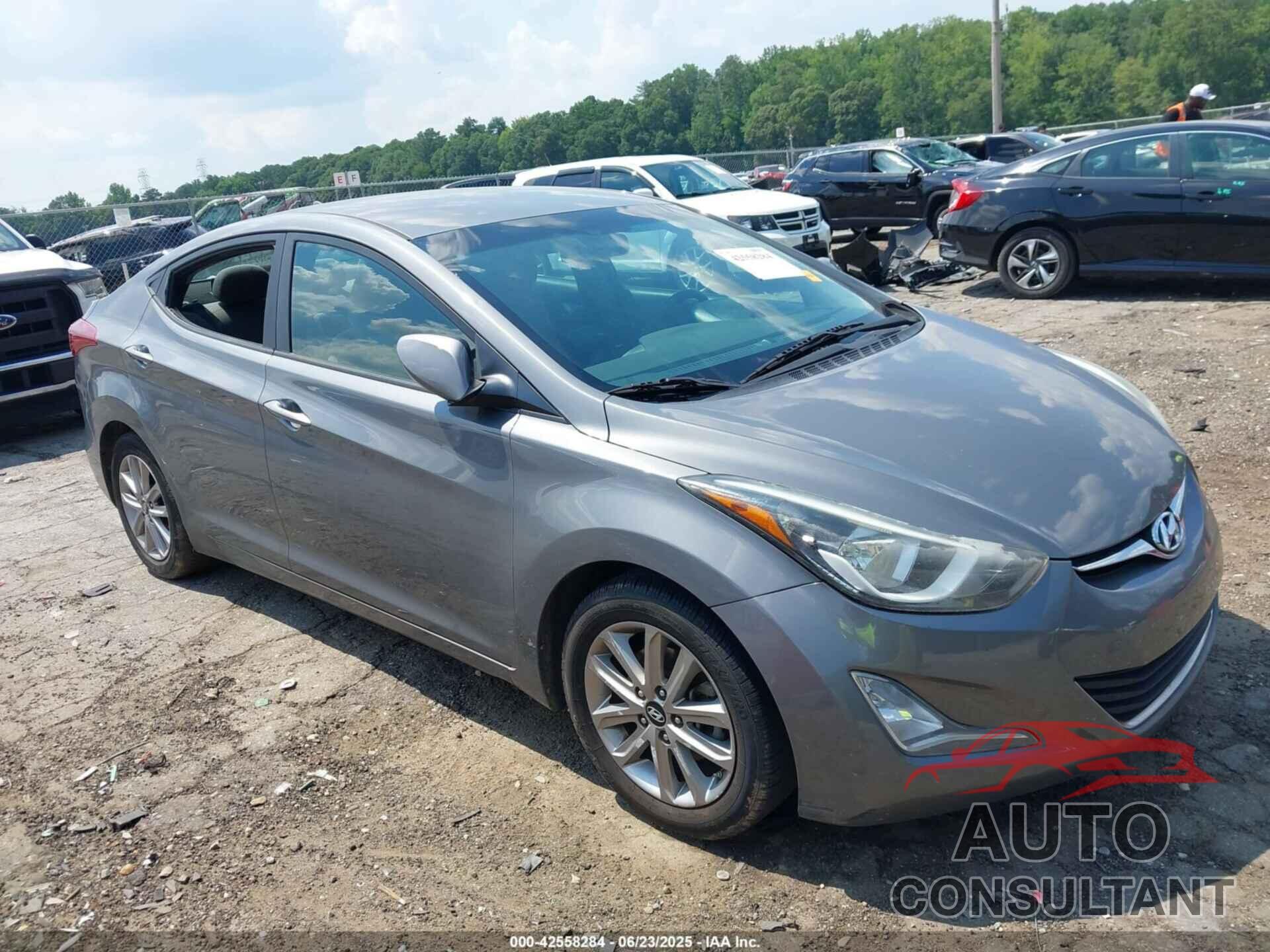 HYUNDAI ELANTRA 2014 - 5NPDH4AE1EH483326