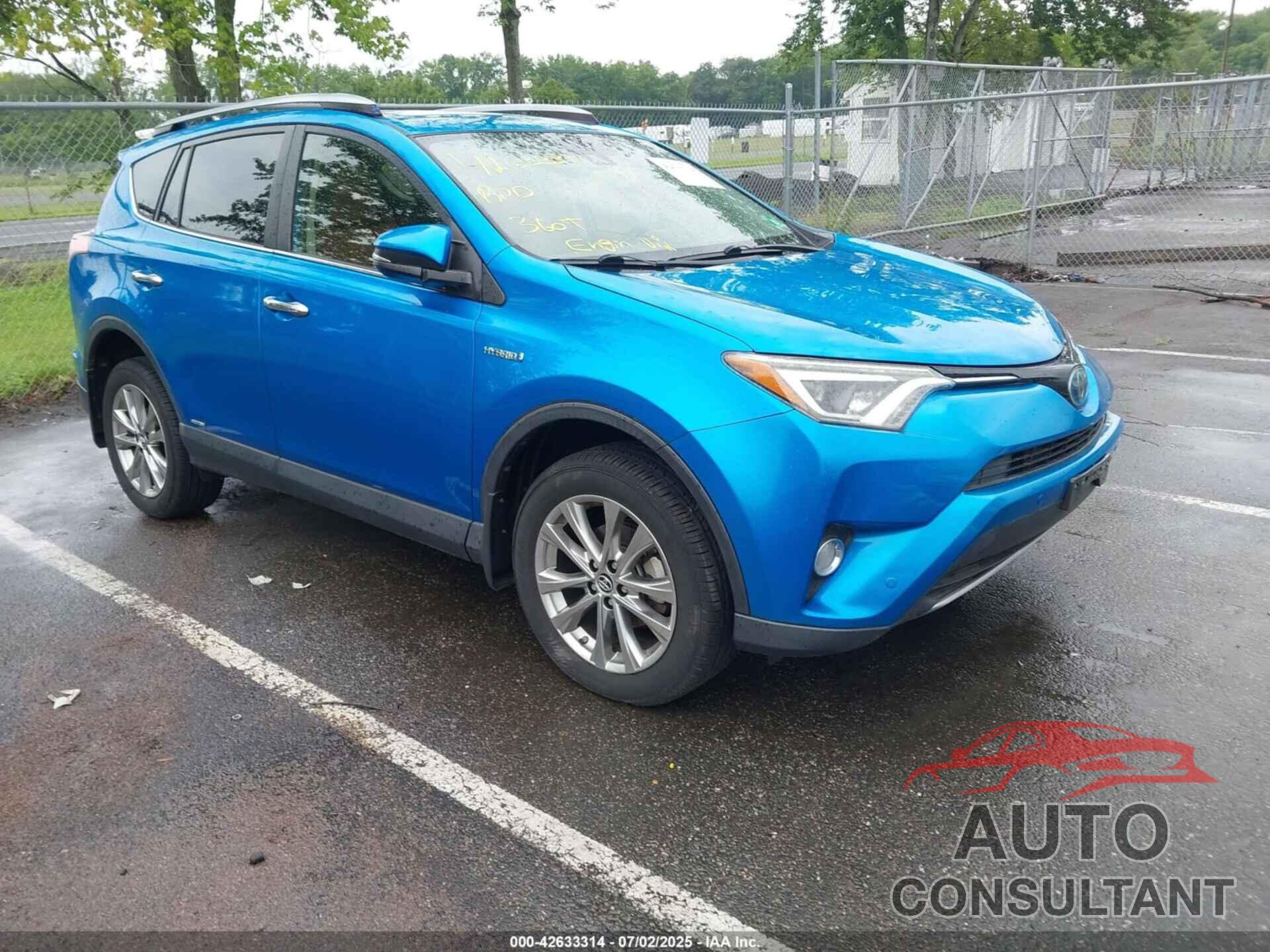TOYOTA RAV4 HYBRID 2018 - JTMDJREV8JD177087