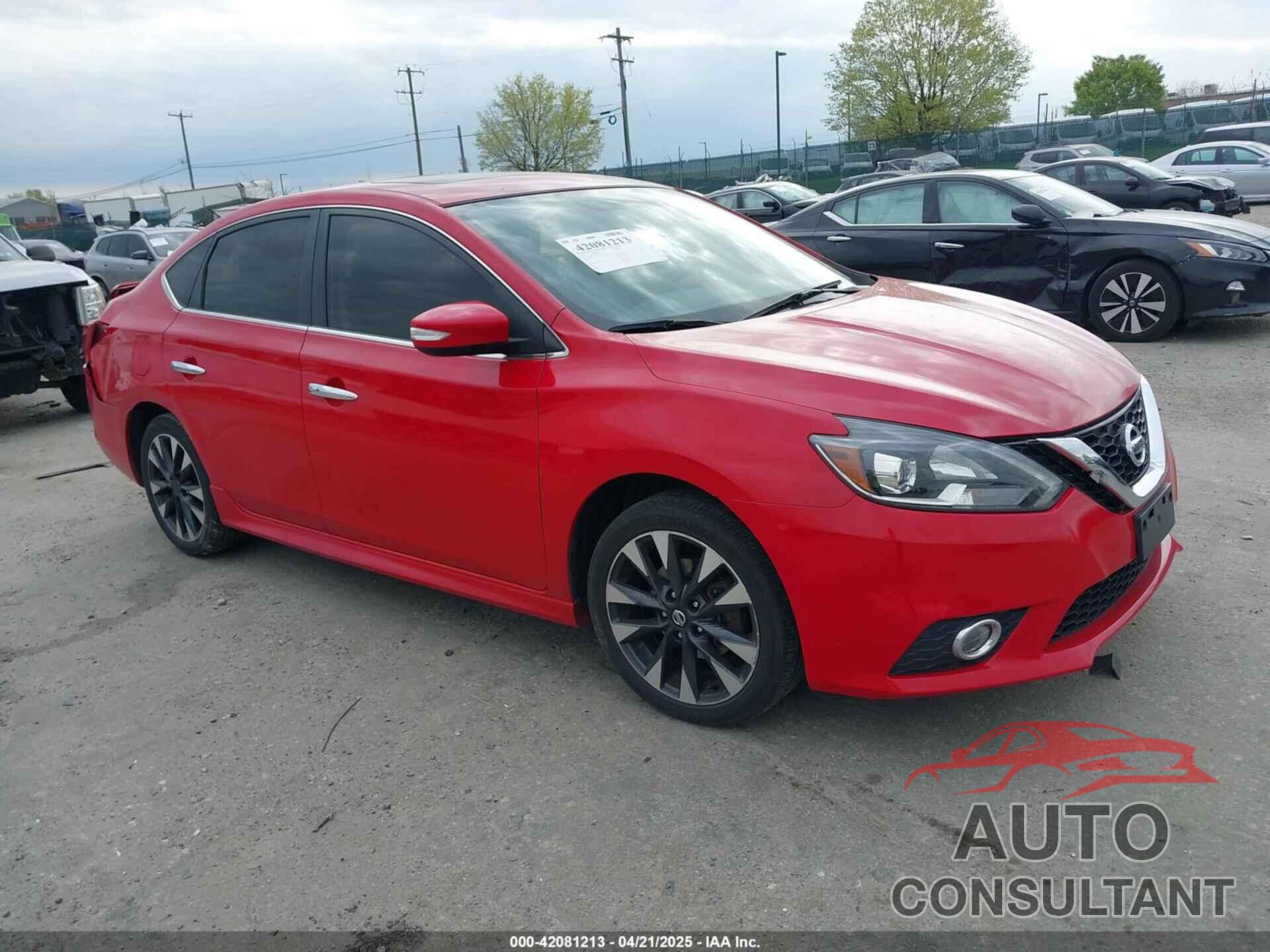 NISSAN SENTRA 2016 - 3N1AB7AP3GY336120