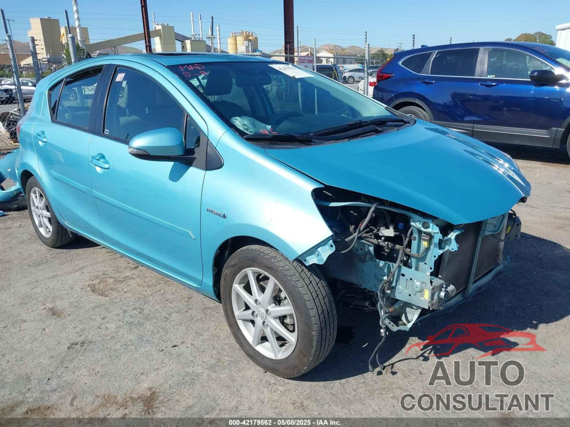 TOYOTA PRIUS C 2012 - JTDKDTB35C1029241