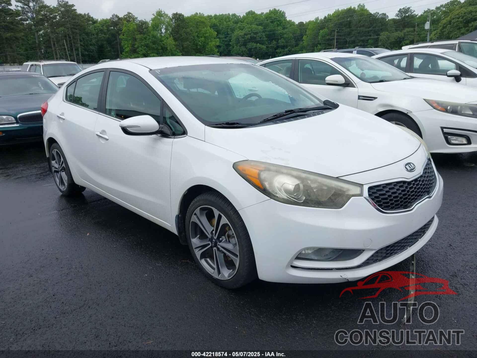 KIA FORTE 2014 - KNAFX4A8XE5121157