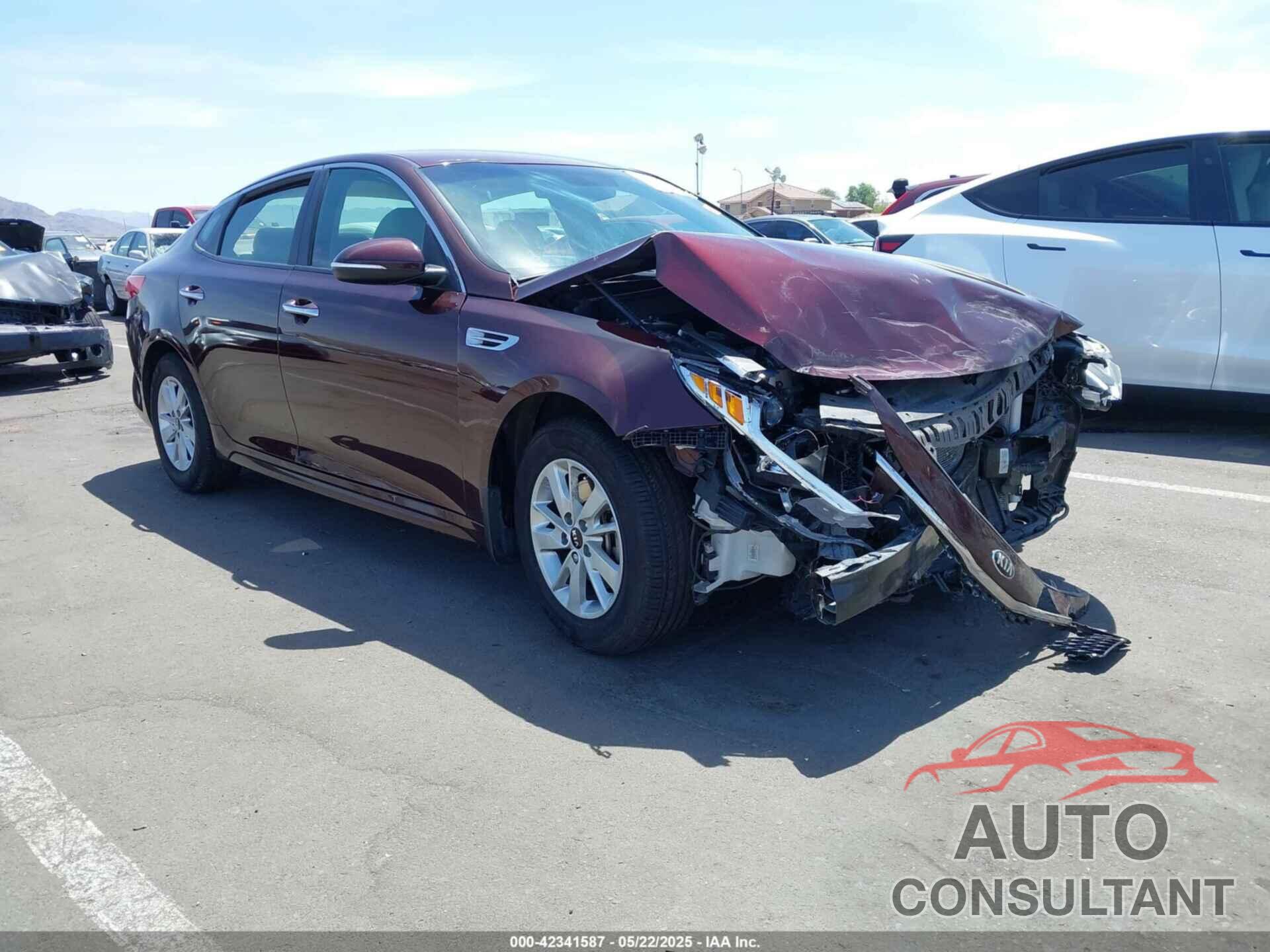 KIA OPTIMA 2016 - 5XXGT4L33GG110178