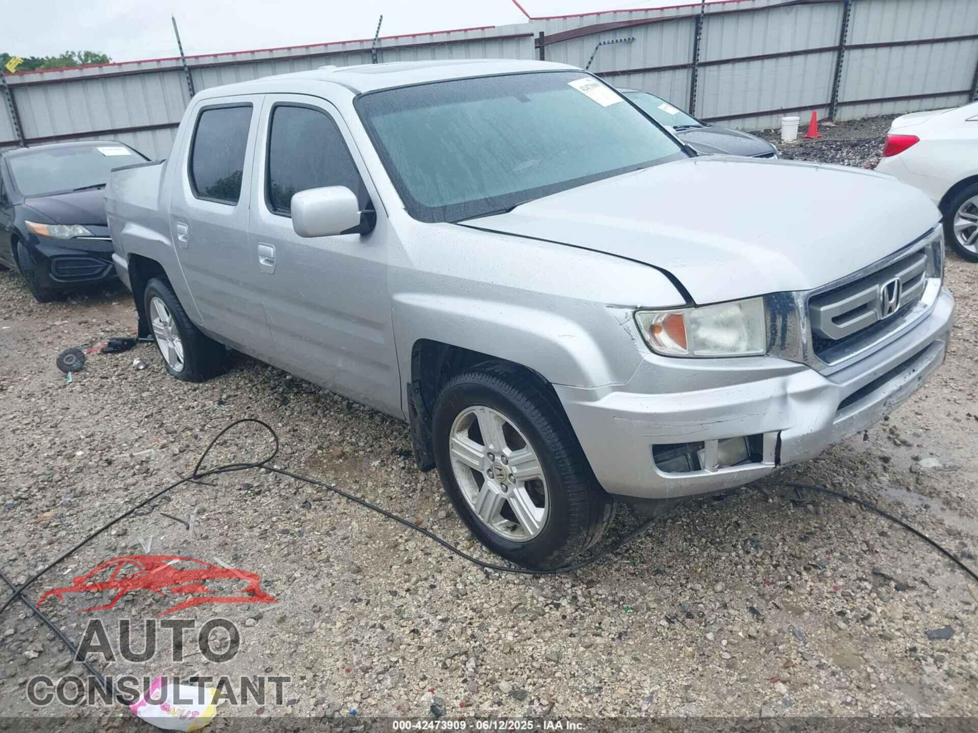 HONDA RIDGELINE 2011 - 5FPYK1F54BB011360