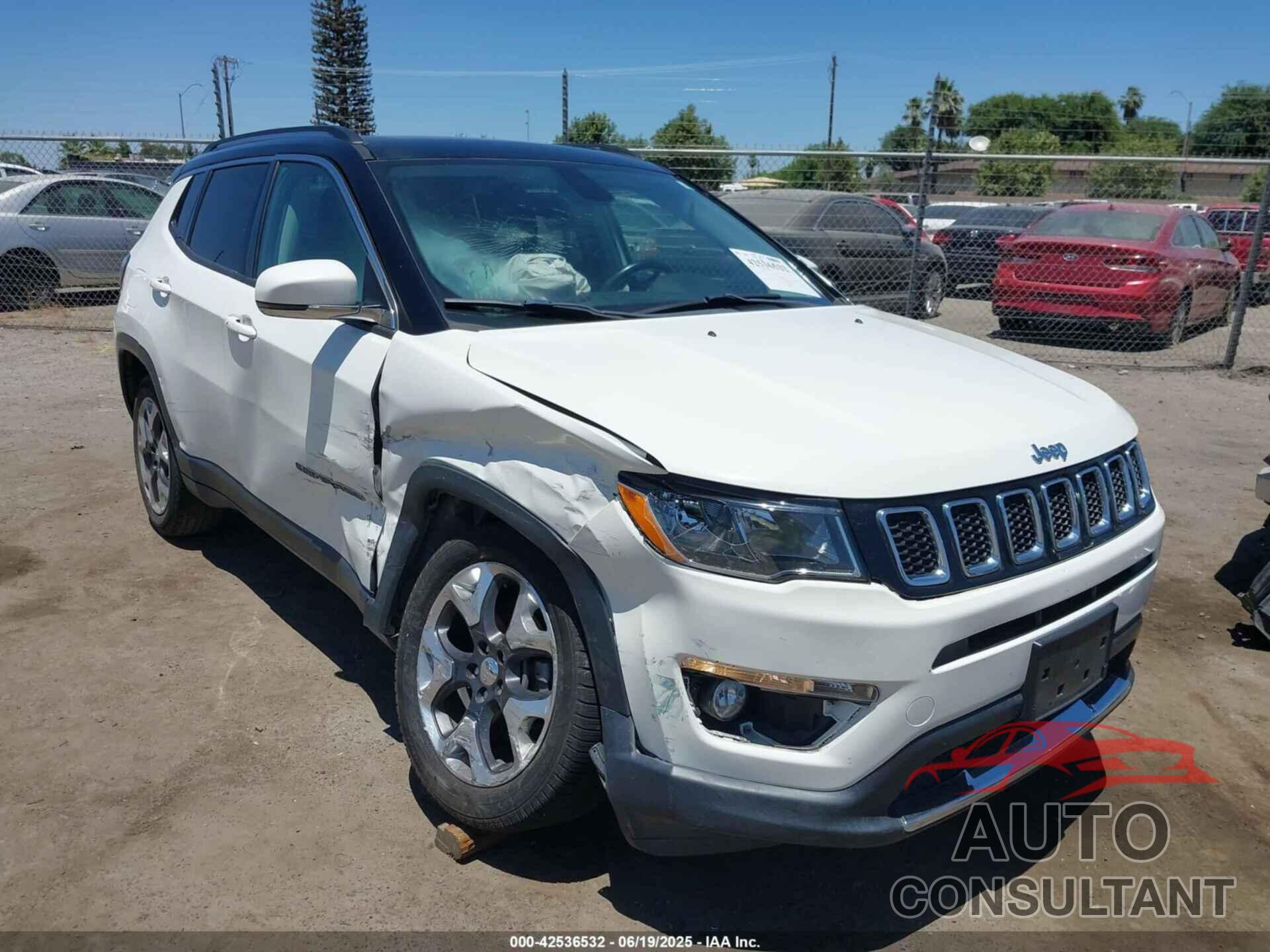 JEEP COMPASS 2018 - 3C4NJCCB7JT410882