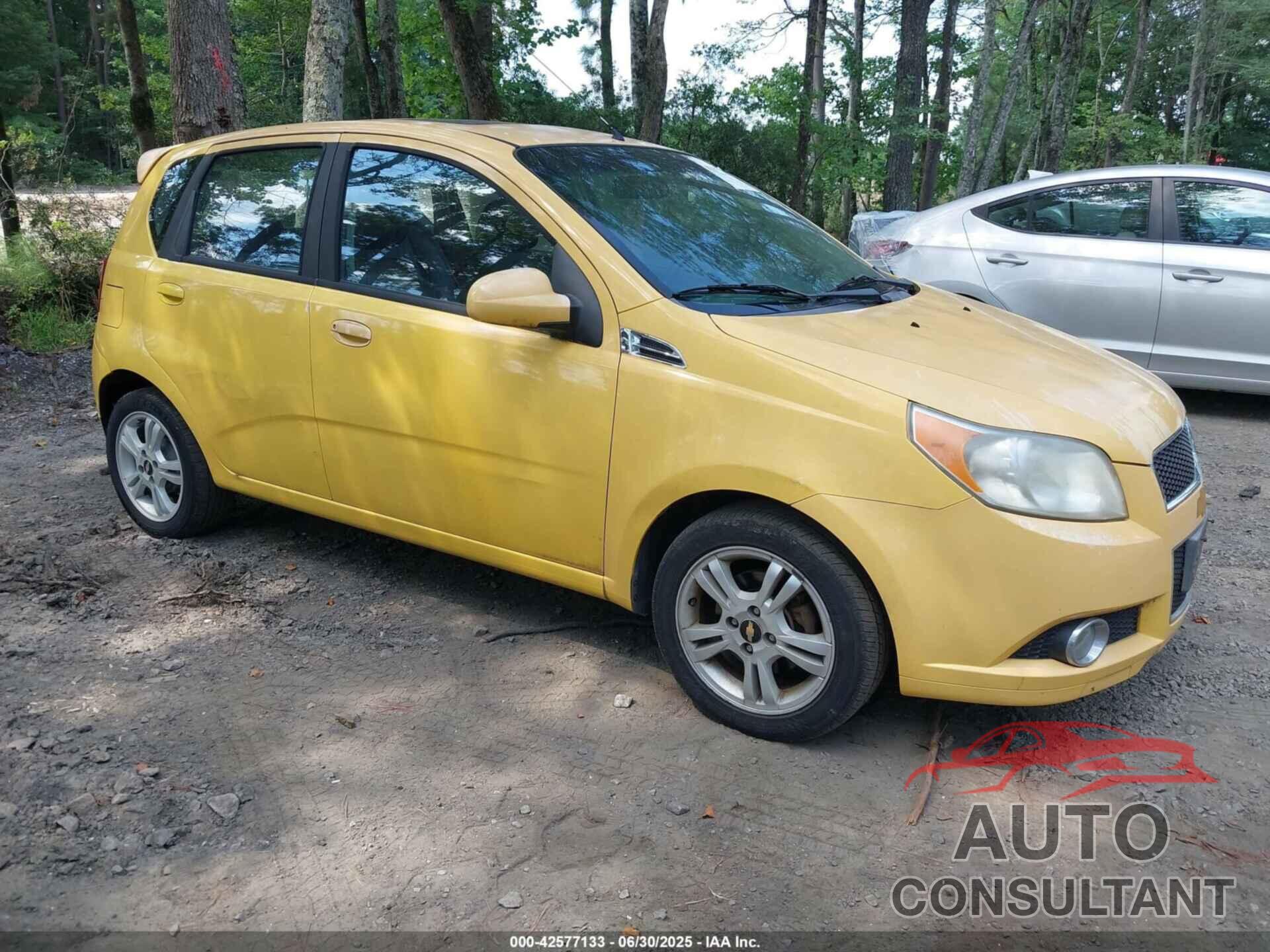 CHEVROLET AVEO 2011 - KL1TG6DE1BB119188