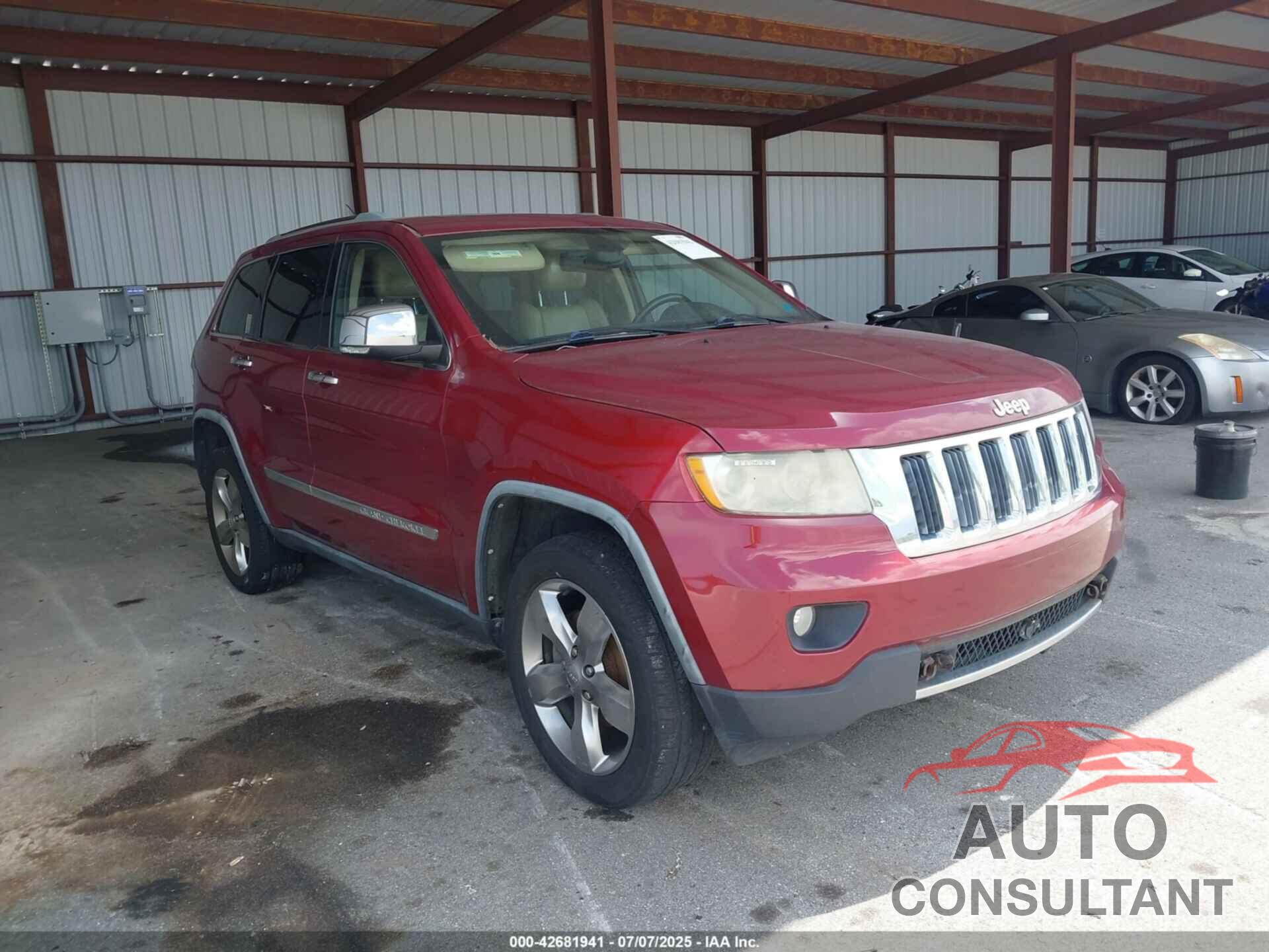 JEEP GRAND CHEROKEE 2012 - 1C4RJFBG3CC128317