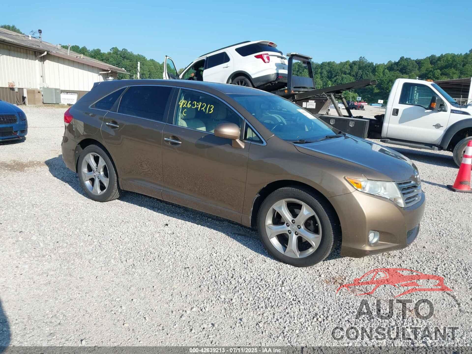 TOYOTA VENZA 2009 - 4T3BK11A39U017495