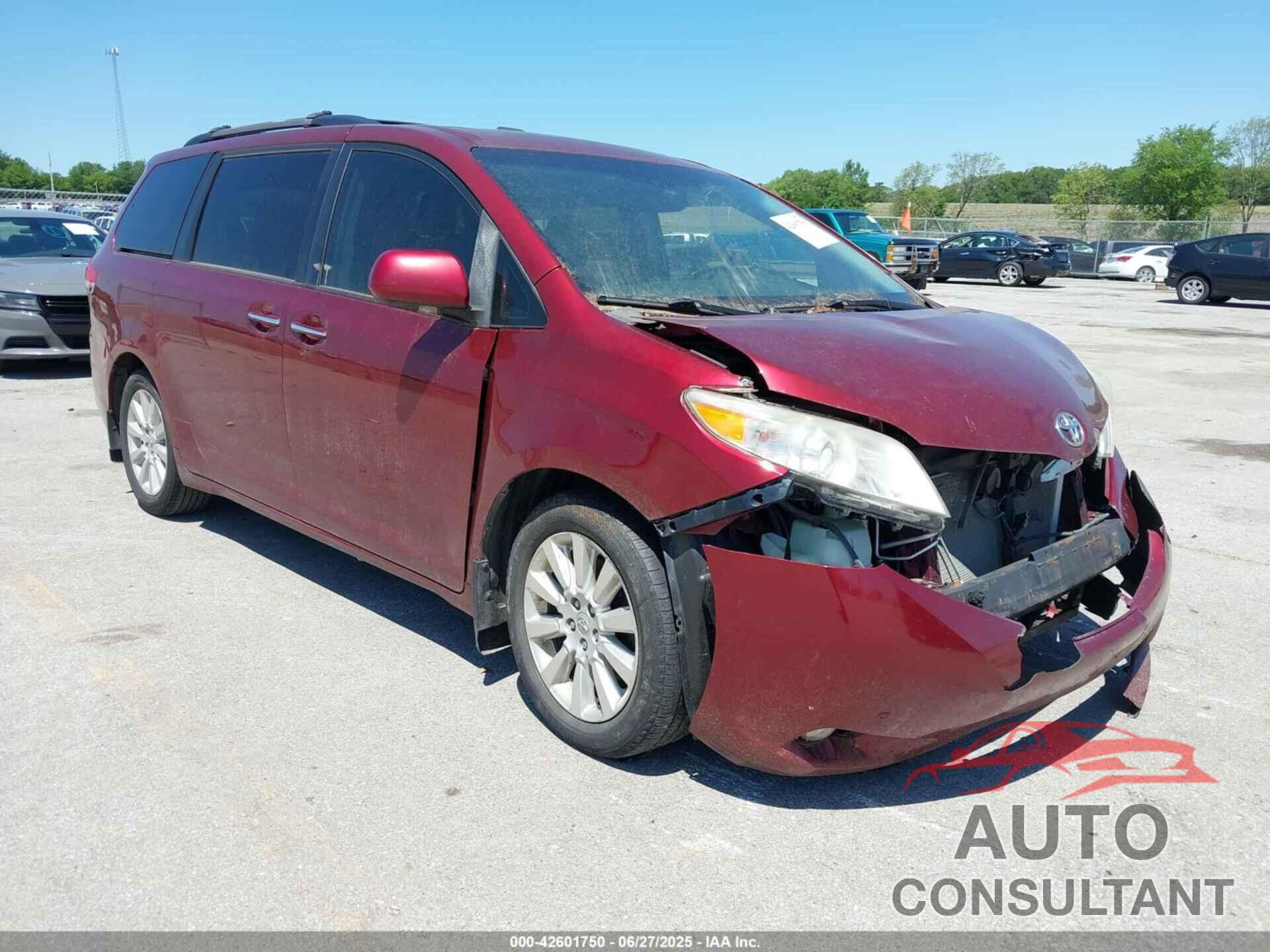 TOYOTA SIENNA 2011 - 5TDYK3DC3BS084558