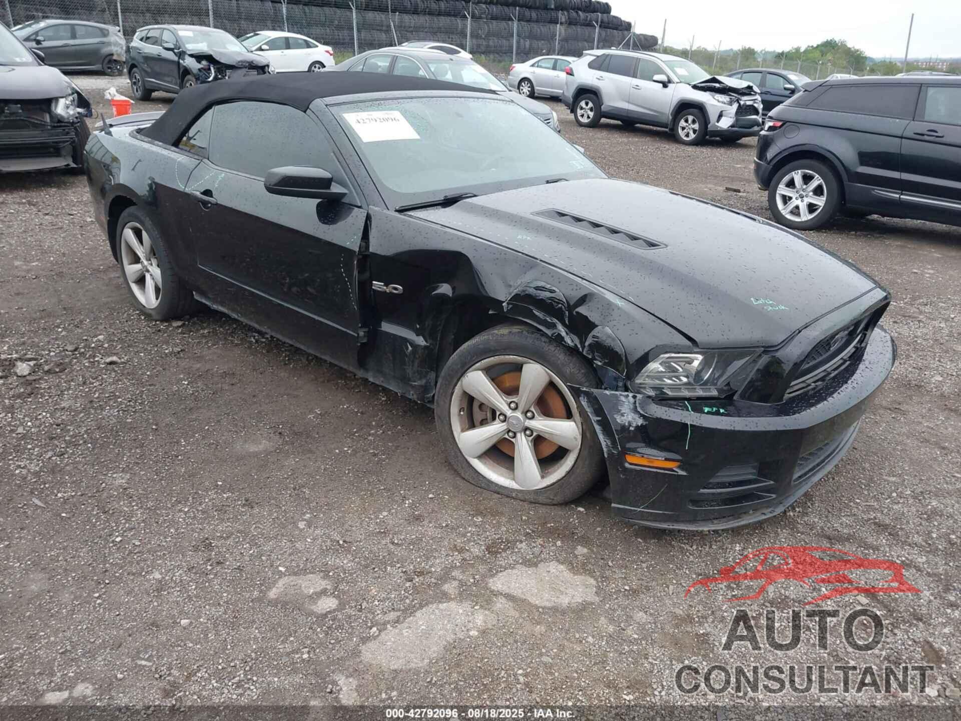 FORD MUSTANG 2013 - 1ZVBP8FF9D5242869