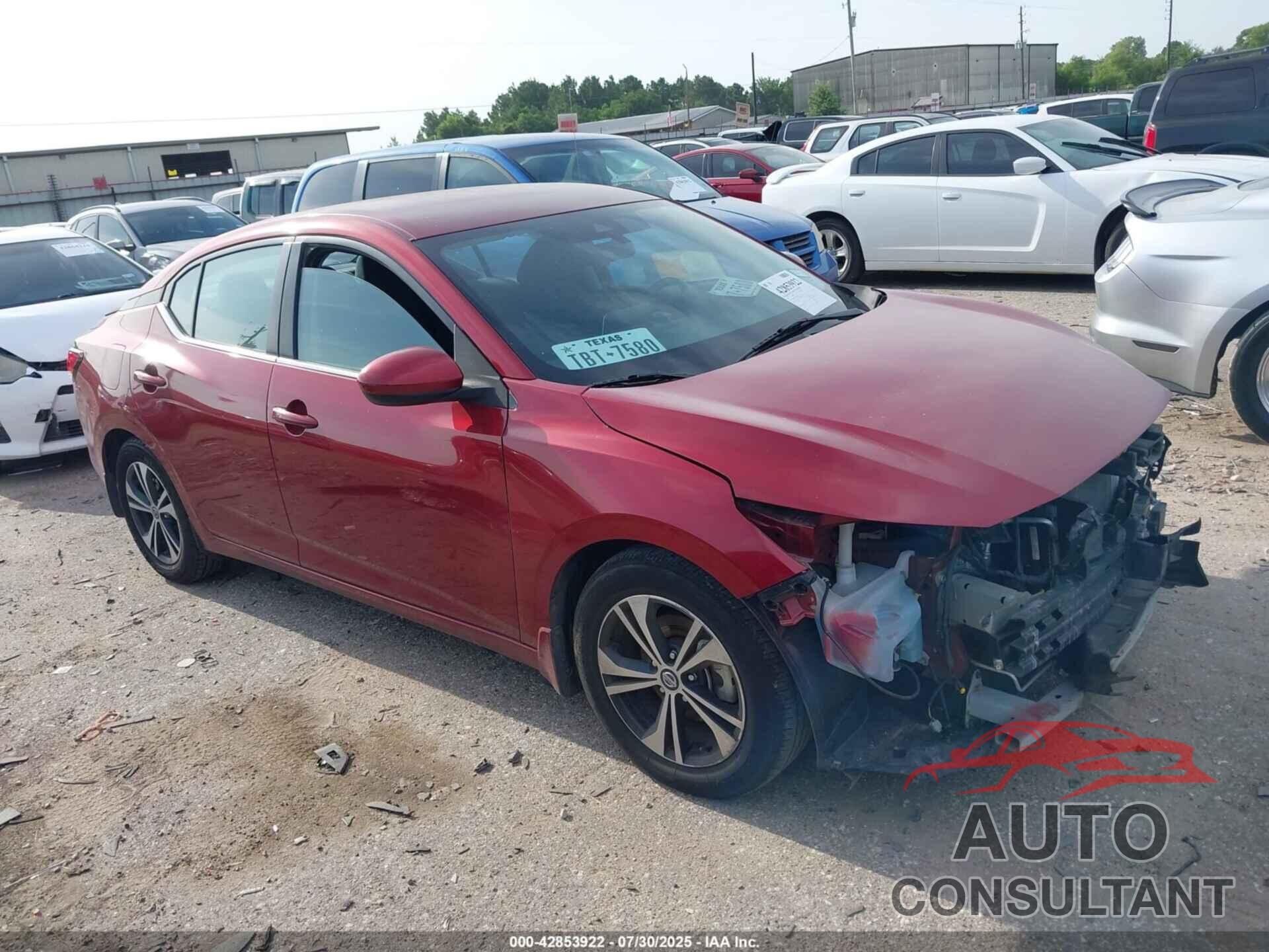 NISSAN SENTRA 2022 - 3N1AB8CV7NY219980