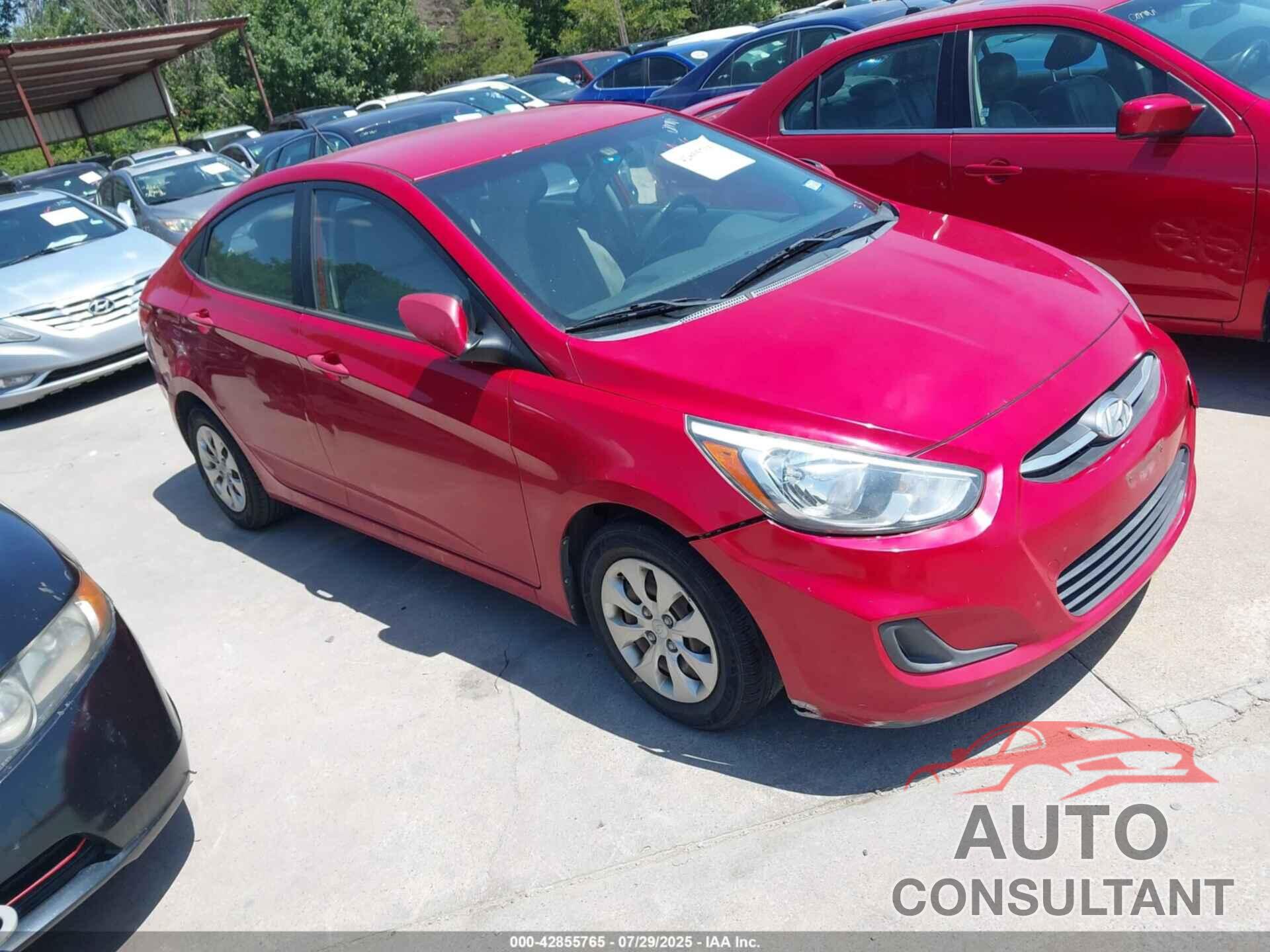HYUNDAI ACCENT 2015 - KMHCT4AE1FU836189