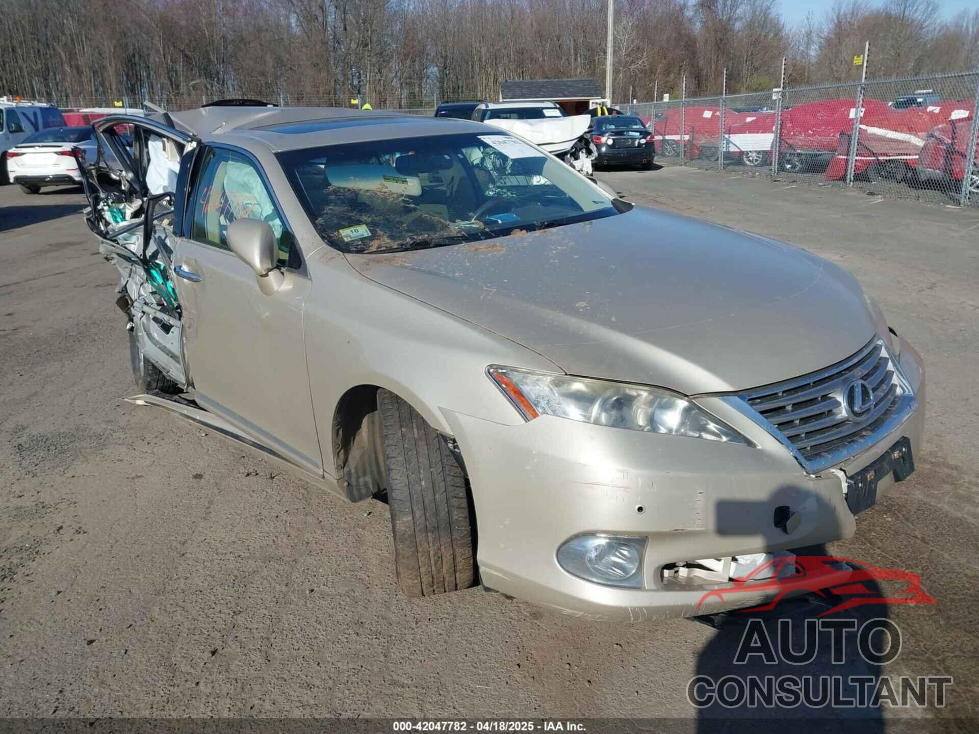 LEXUS ES 350 2012 - JTHBK1EG5C2511662