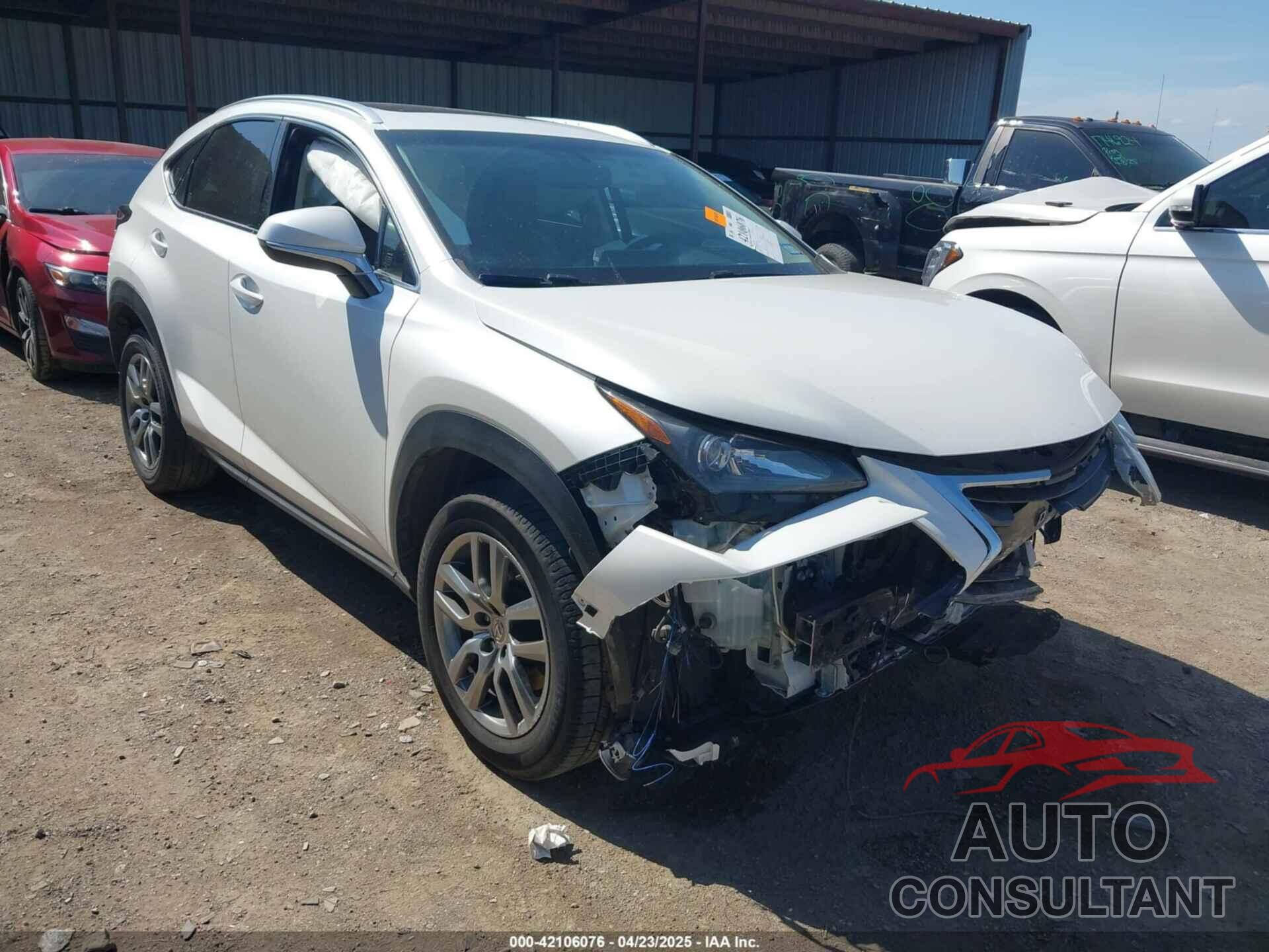 LEXUS NX 200T 2016 - JTJYARBZ4G2049939