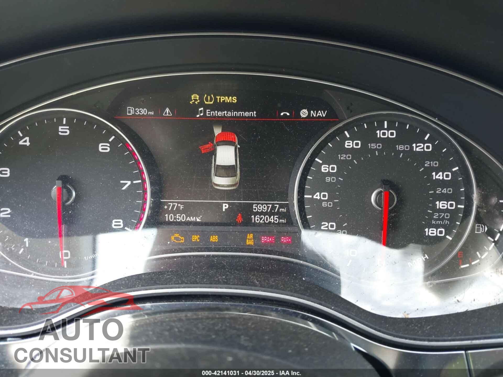 AUDI A6 2013 - WAUGFAFC2DN080928