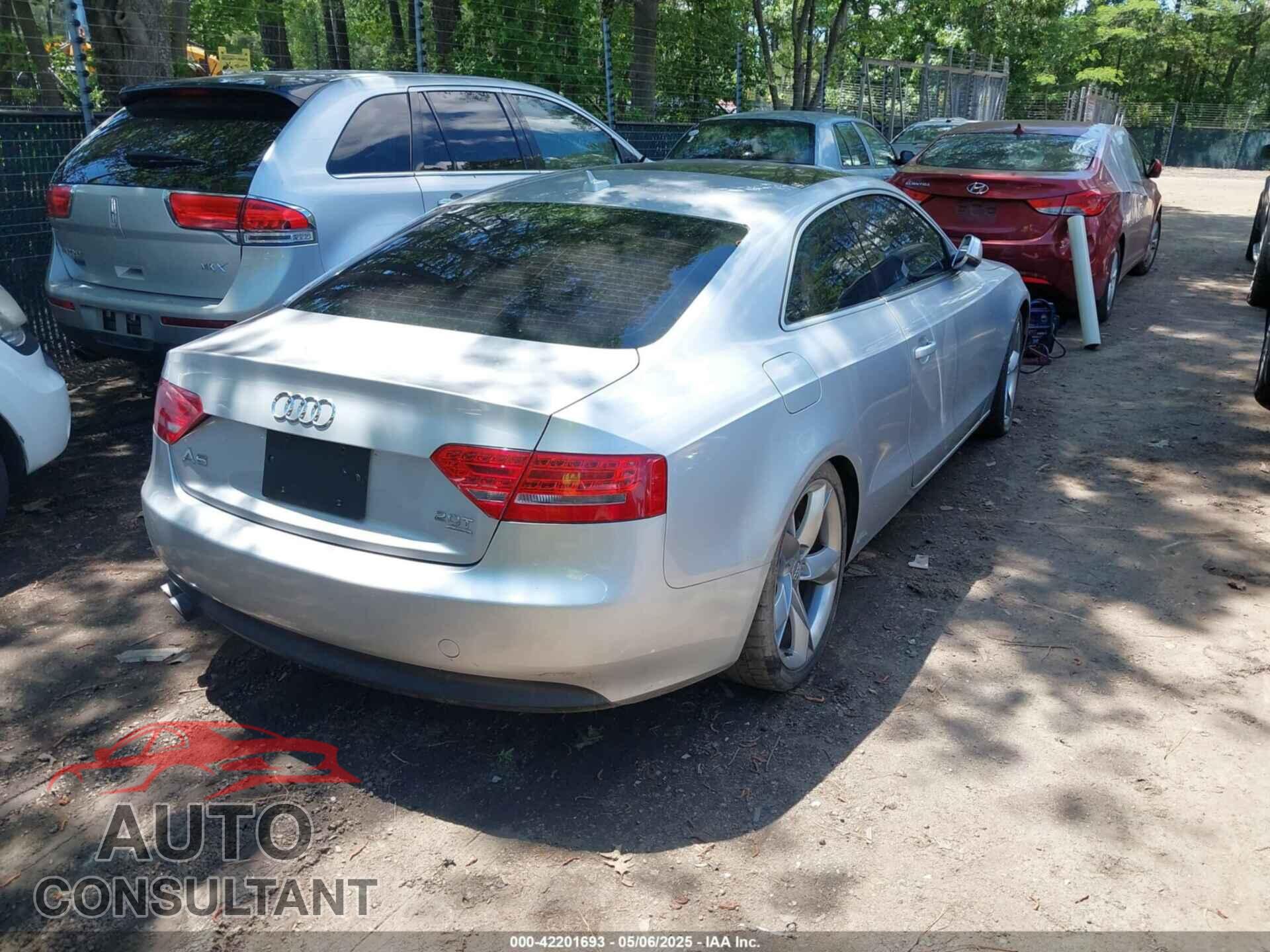 AUDI A5 2012 - WAULFAFR7CA027599
