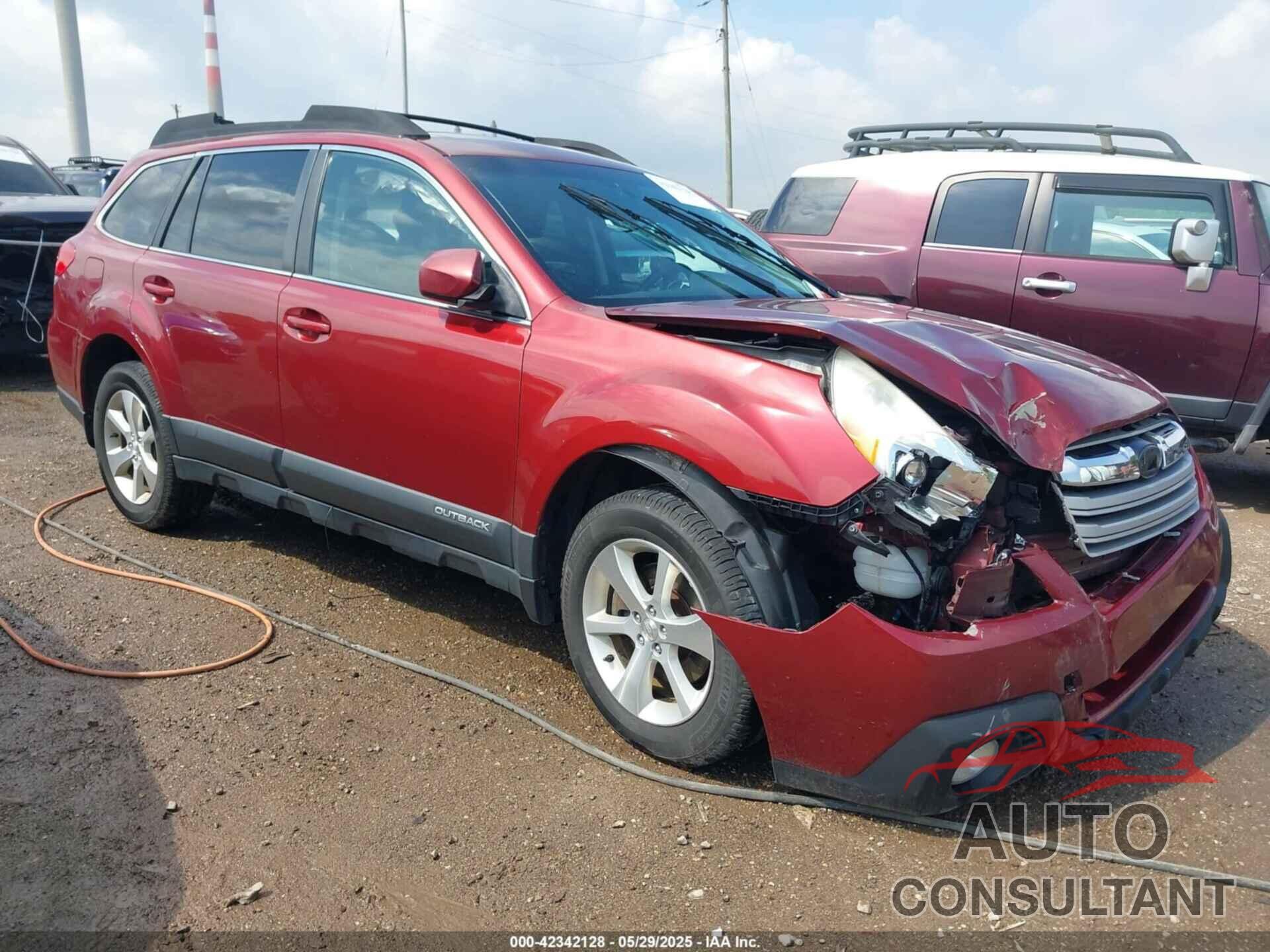 SUBARU OUTBACK 2014 - 4S4BRDNC1E2277417