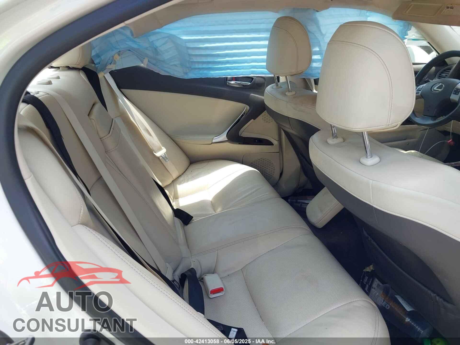 LEXUS IS 250 2012 - JTHCF5C24C5059032