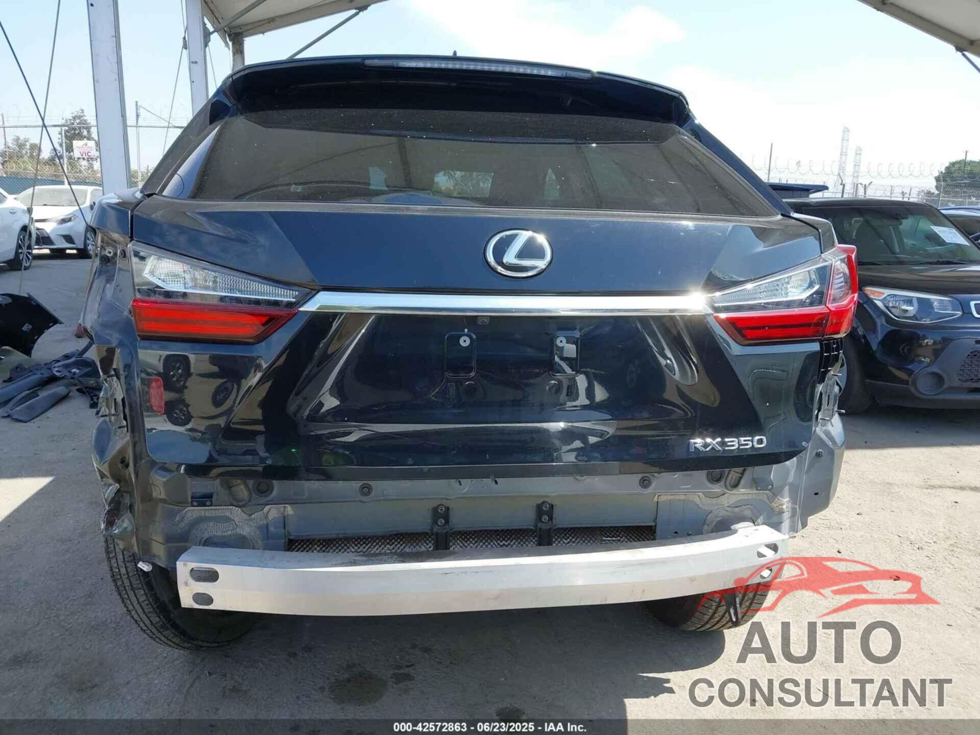 LEXUS RX 350 2018 - 2T2ZZMCA9JC101503