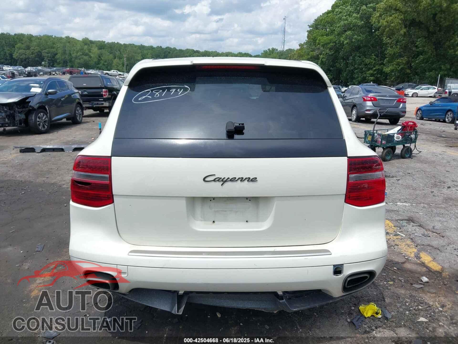 PORSCHE CAYENNE 2010 - WP1AA2AP1ALA05814
