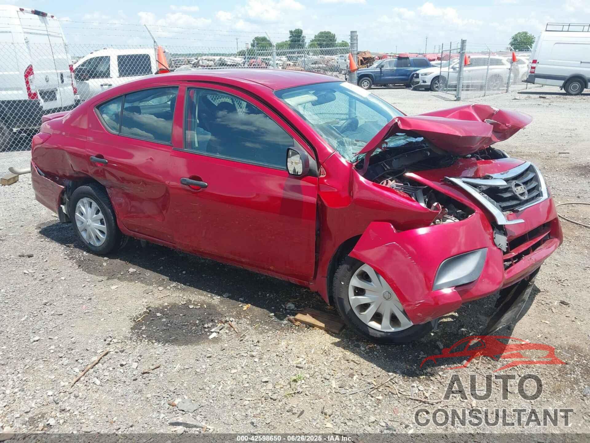 NISSAN VERSA 2015 - 3N1CN7AP6FL867730