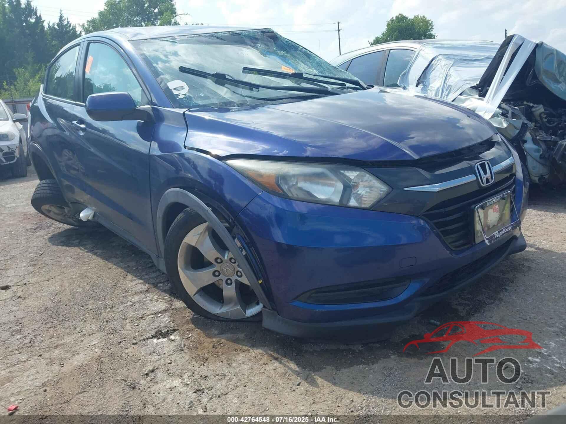 HONDA HR-V 2016 - 3CZRU6H31GM752675