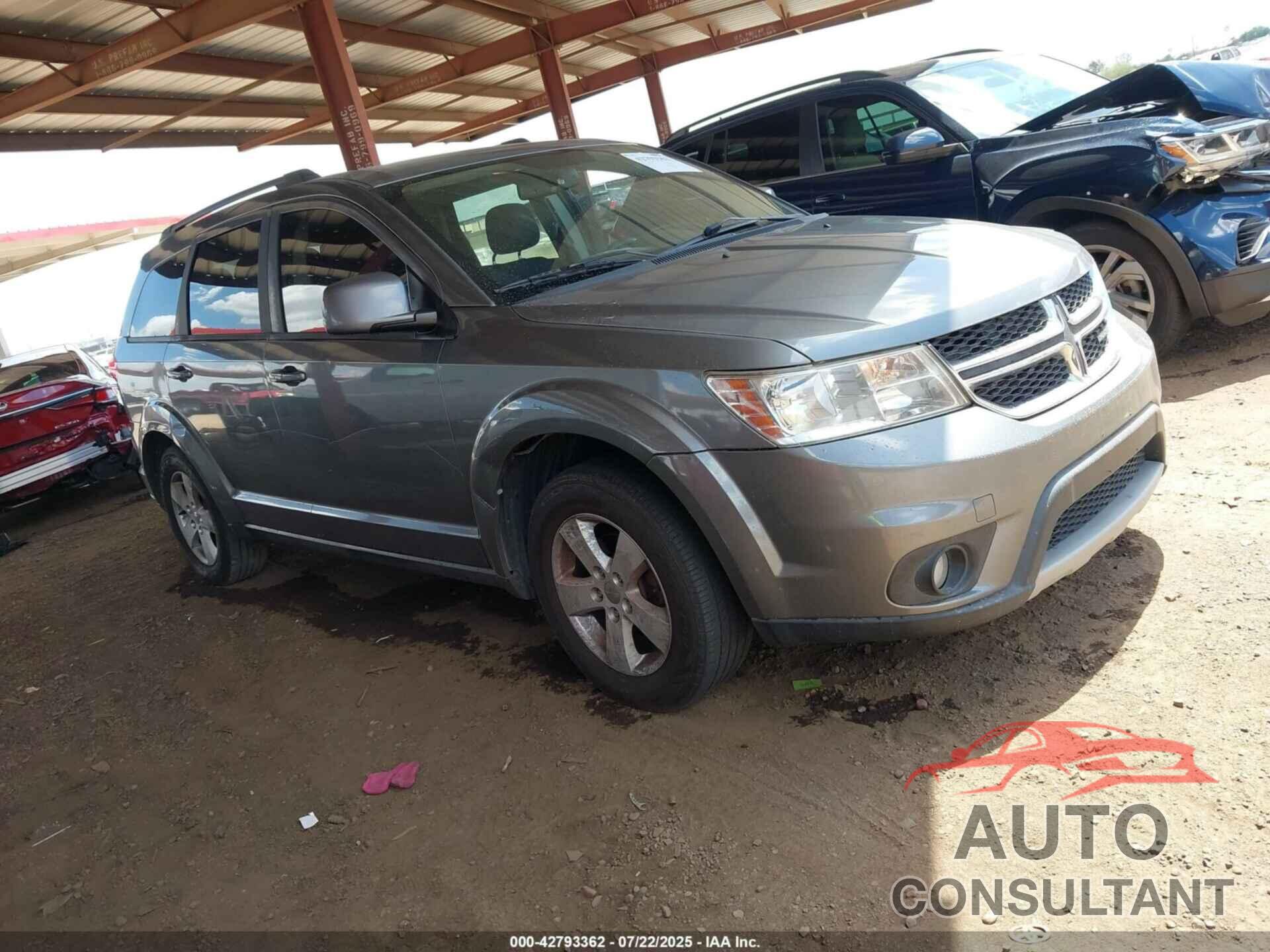 DODGE JOURNEY 2012 - 3C4PDCBG5CT304334