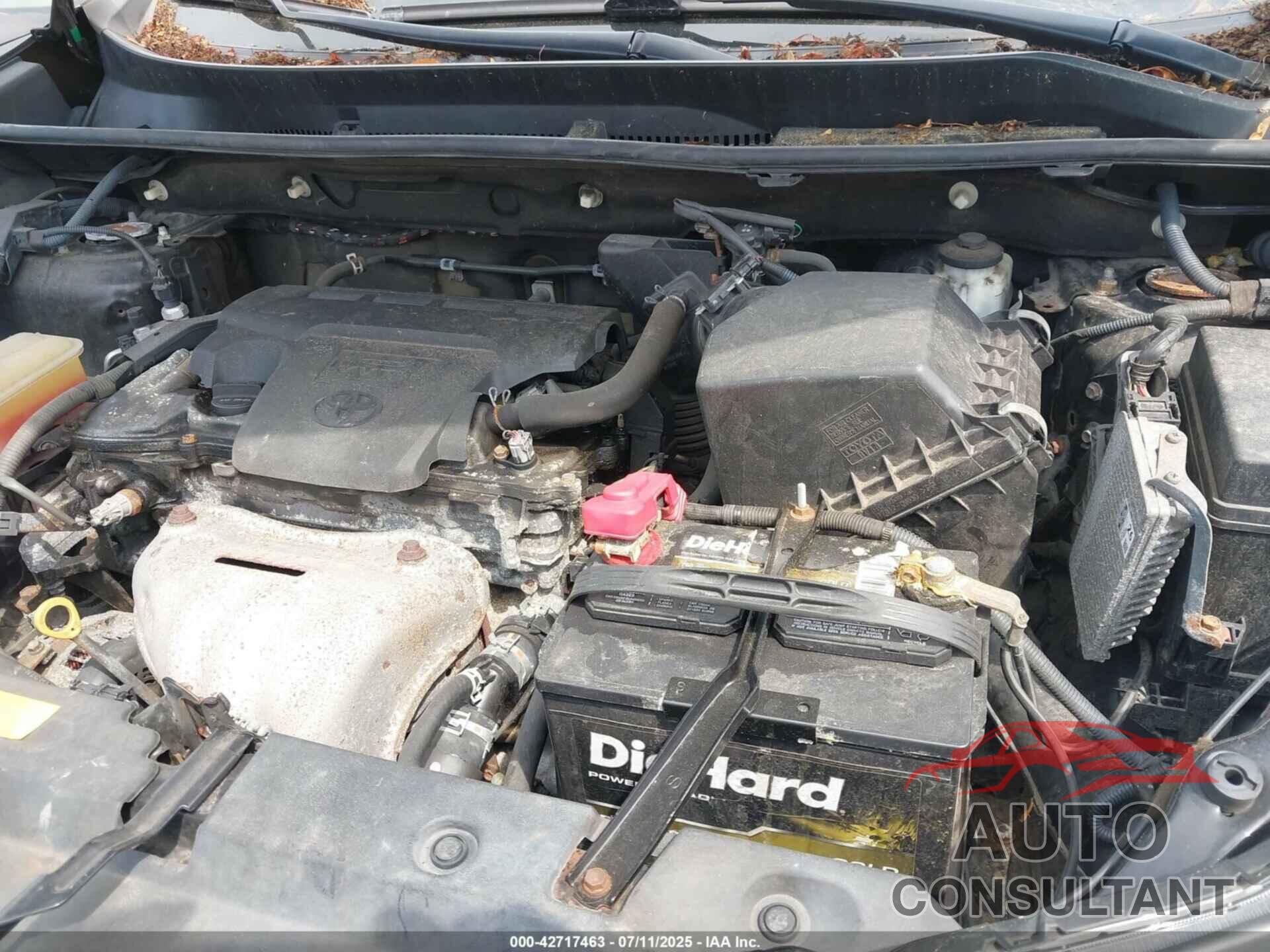TOYOTA RAV4 2013 - 2T3DFREV4DW119695