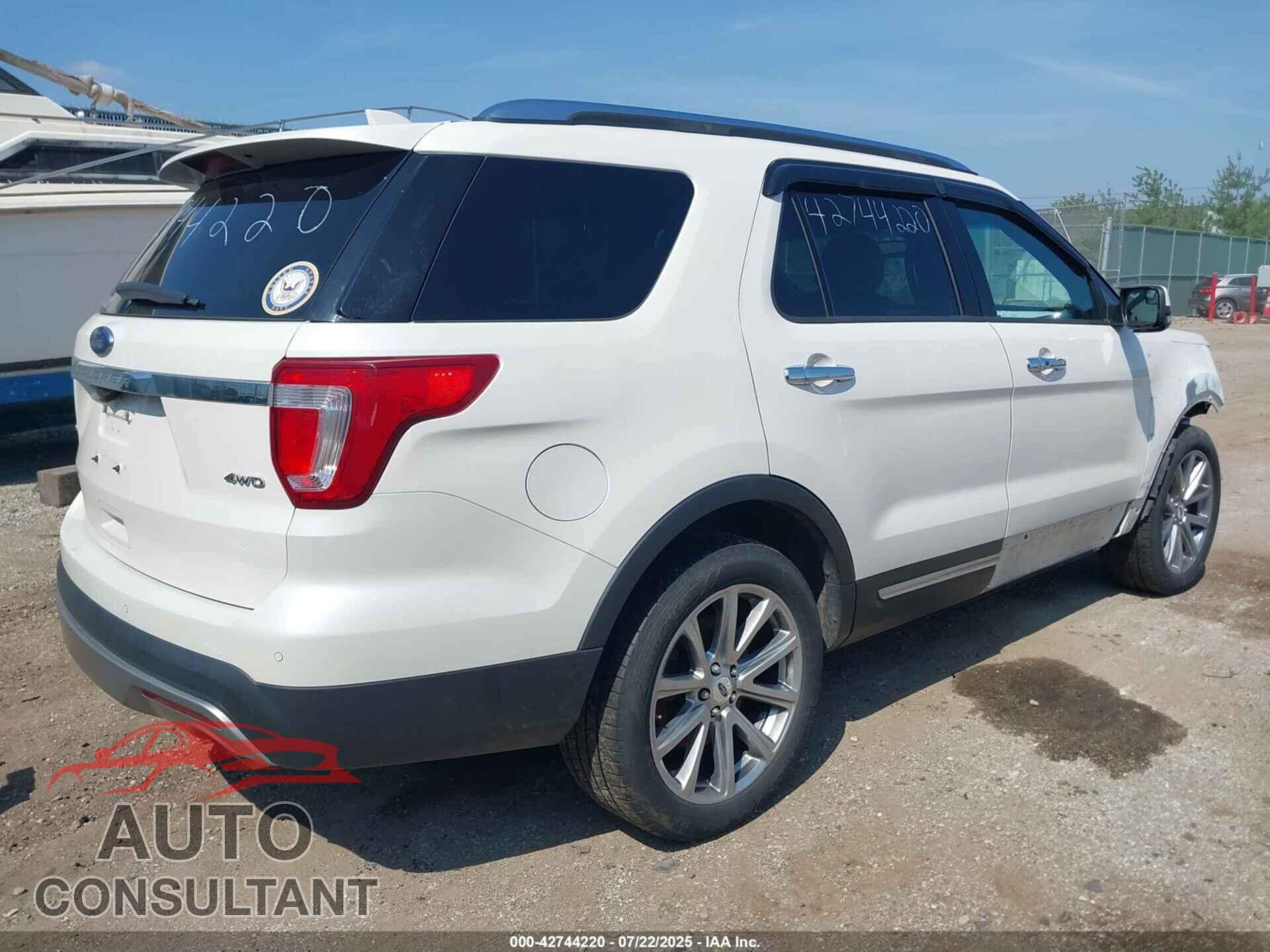 FORD EXPLORER 2017 - 1FM5K8F86HGB83706
