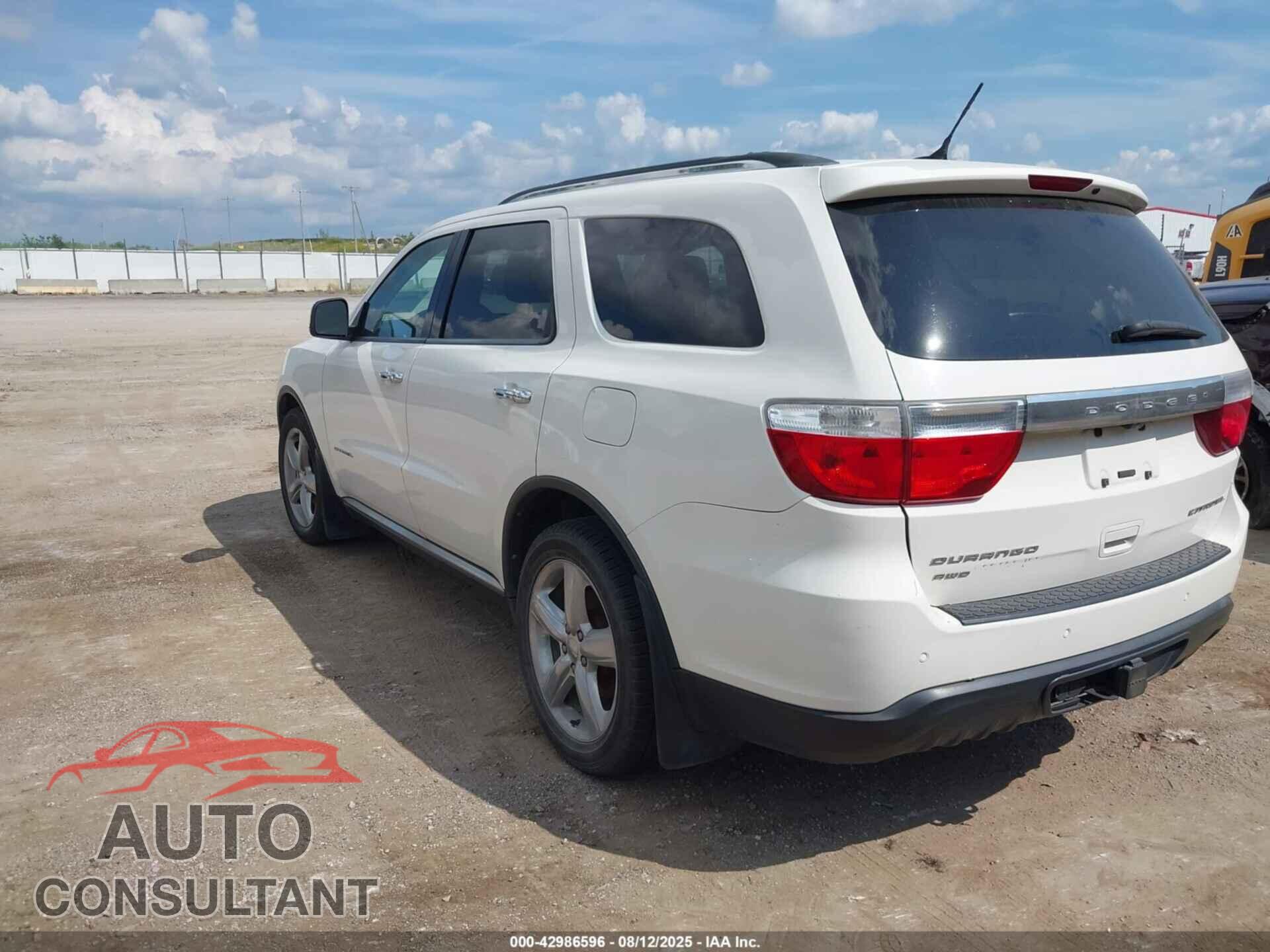 DODGE DURANGO 2012 - 1C4RDJEG6CC336987